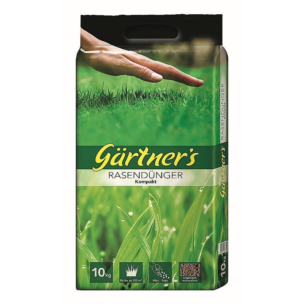 Gärtner's Rasendünger Rasenlangzeitdünger Kompakt 10 kg