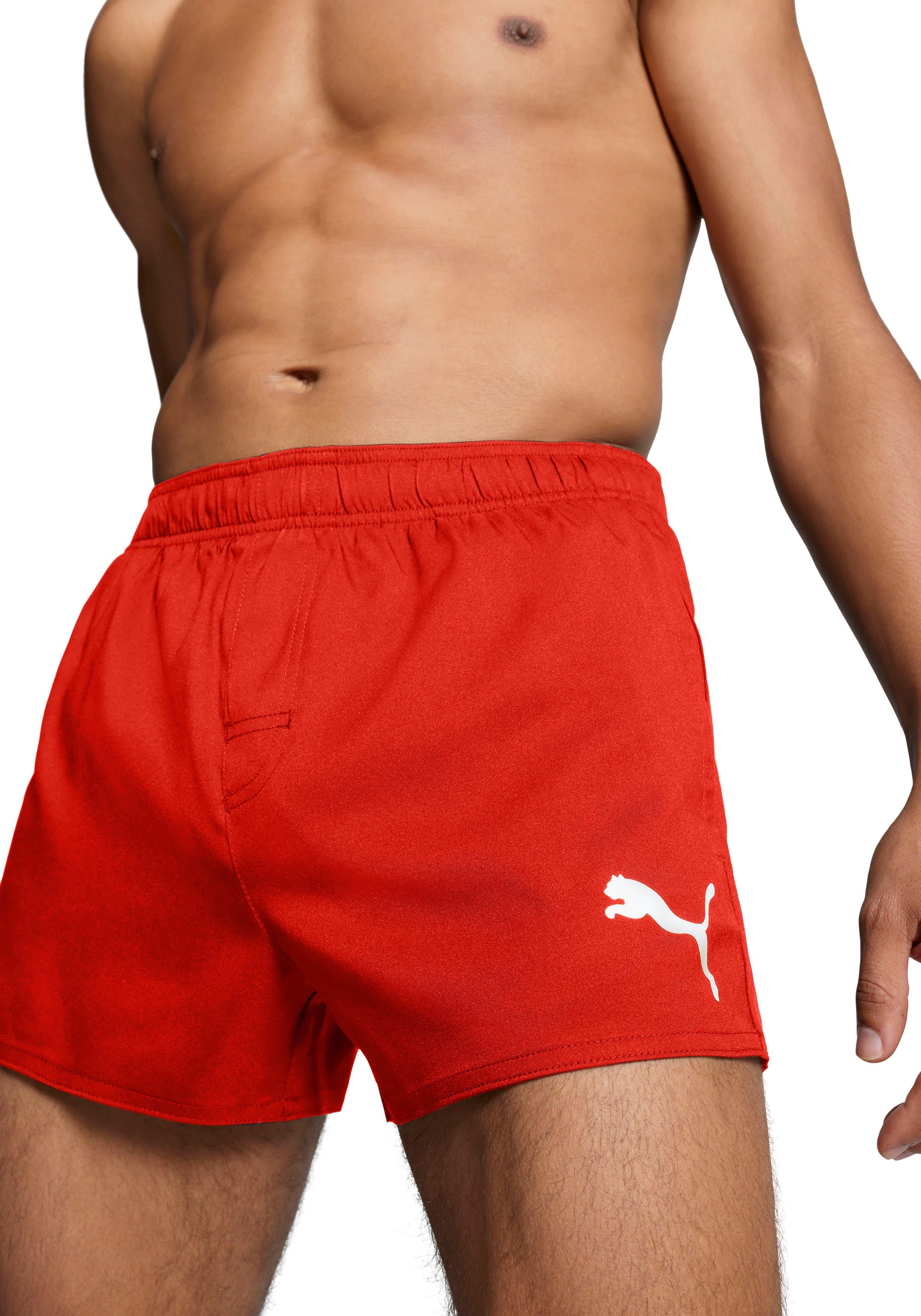 PUMA Badeshorts PUMA SWIM MEN SHORT SHORTS 1P mit Seitentaschen