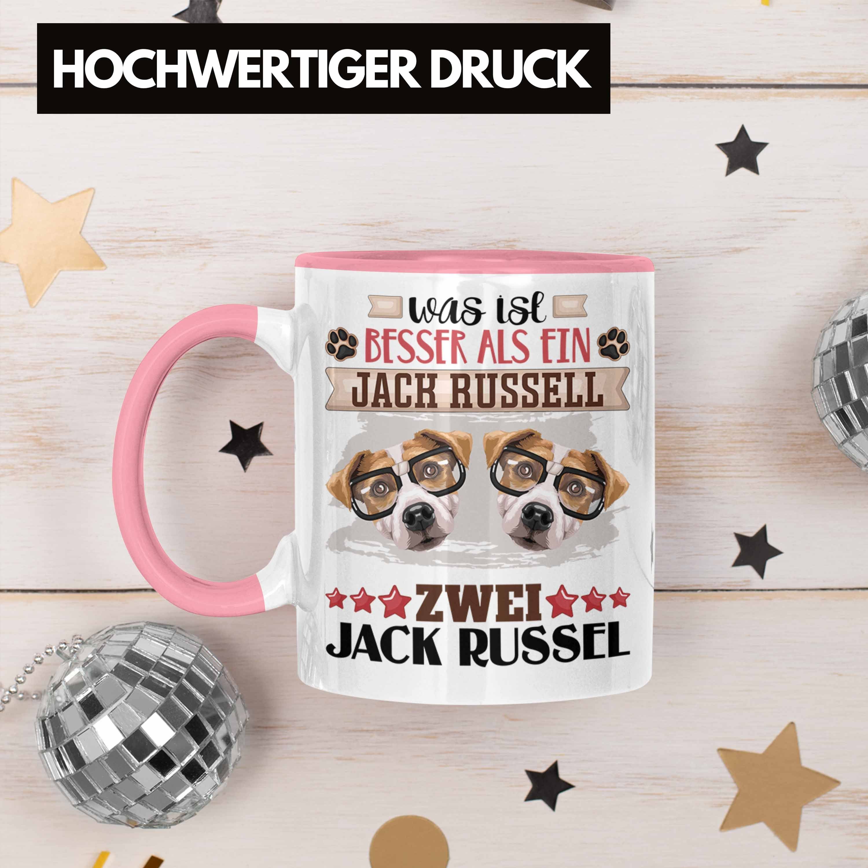 Geschenk Geschenkidee Jack Rosa Lustiger Tasse Besitzer Trendation Spruch I Tasse Was Russel