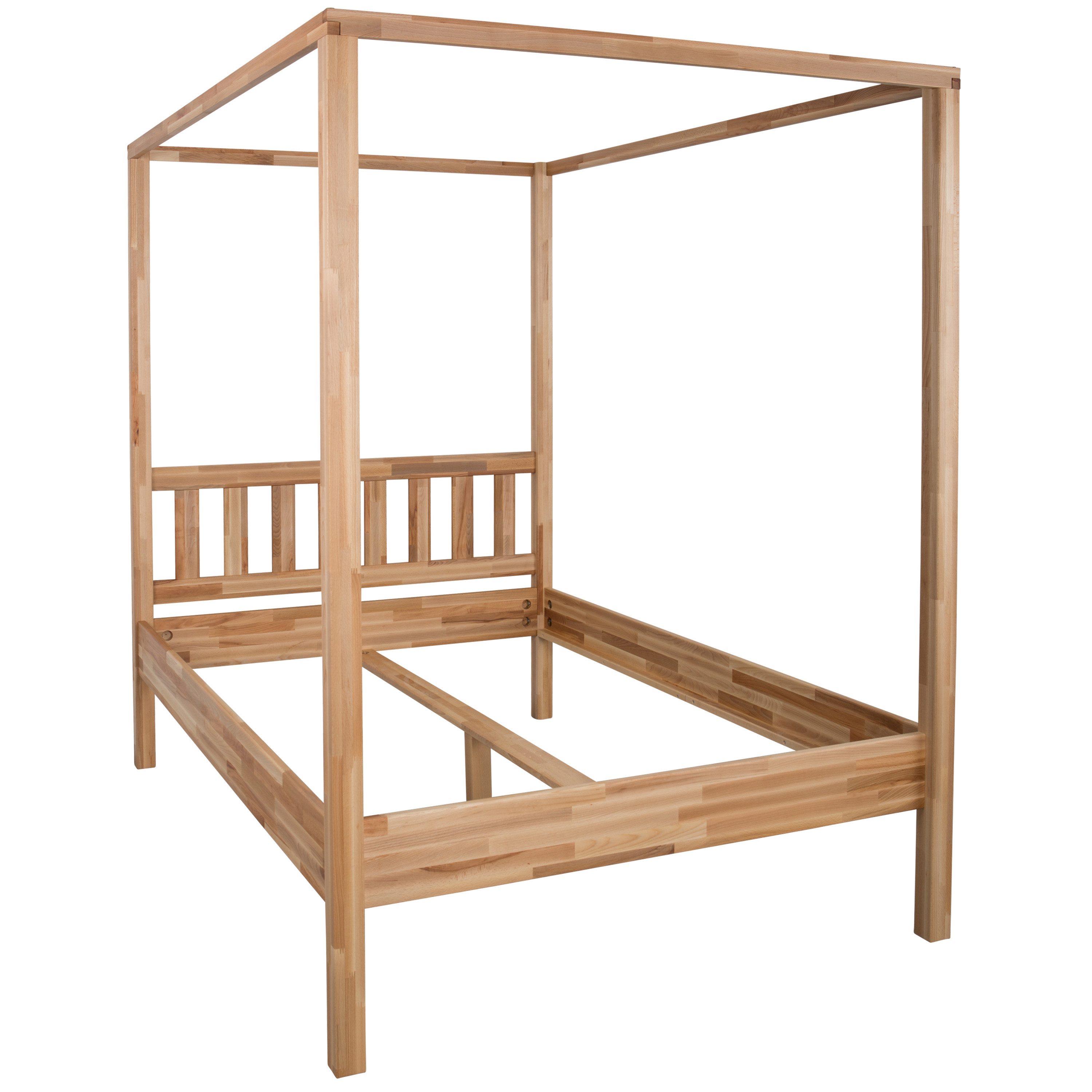 KEHO Himmelbett Karoline Himmelbett, Massivholz, in günstig online kaufen