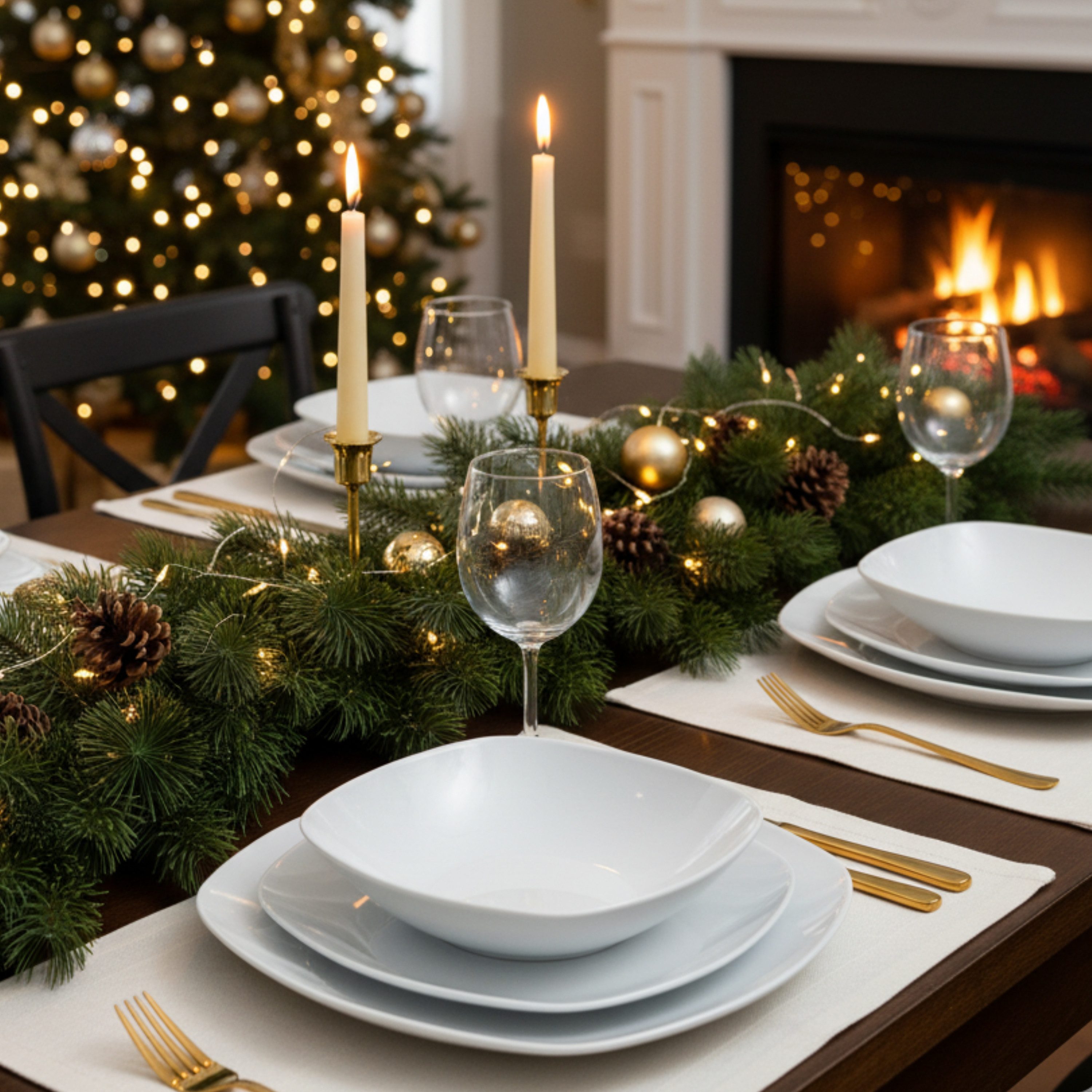 SÄNGER Tafelservice Bilgola Geschirrset, Weiß (30-tlg), 6 Personen, Porzellan, spülmaschinengeeignet, Premium Collection