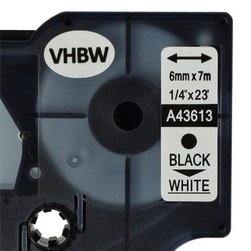 vhbw Beschriftungsband passend für Dymo LabelManager 450D, 500TS, 500, PnP, PC II