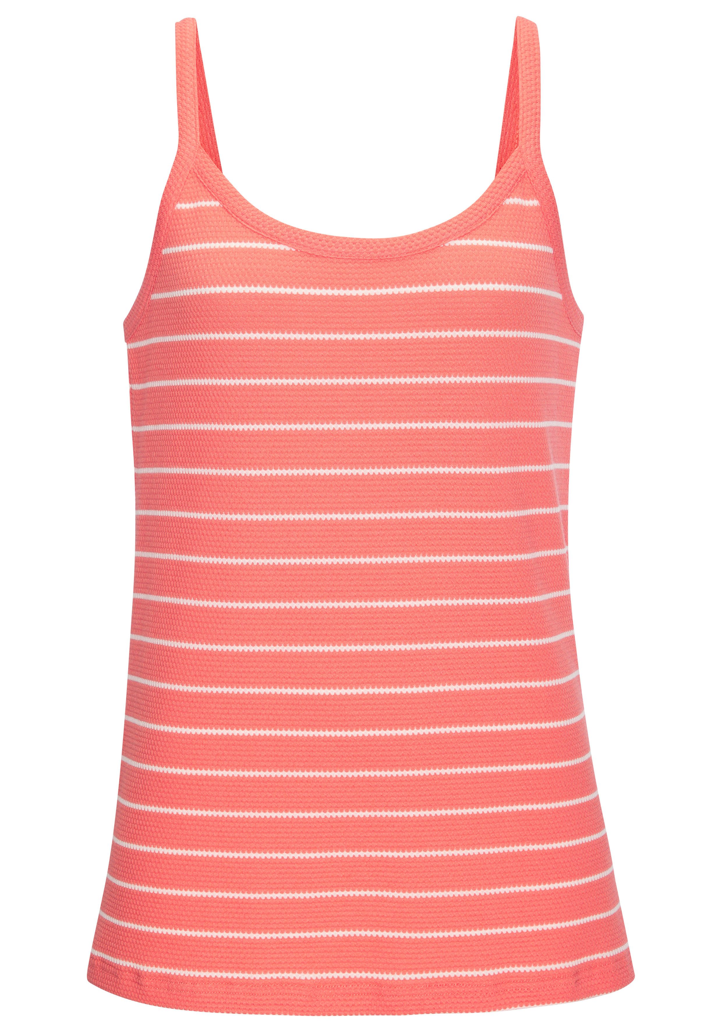 Vivance by Lascana Trägertop (2er-Pack) aus strukturiertem Jersey in Streifenoptik – Bild 5 von 5