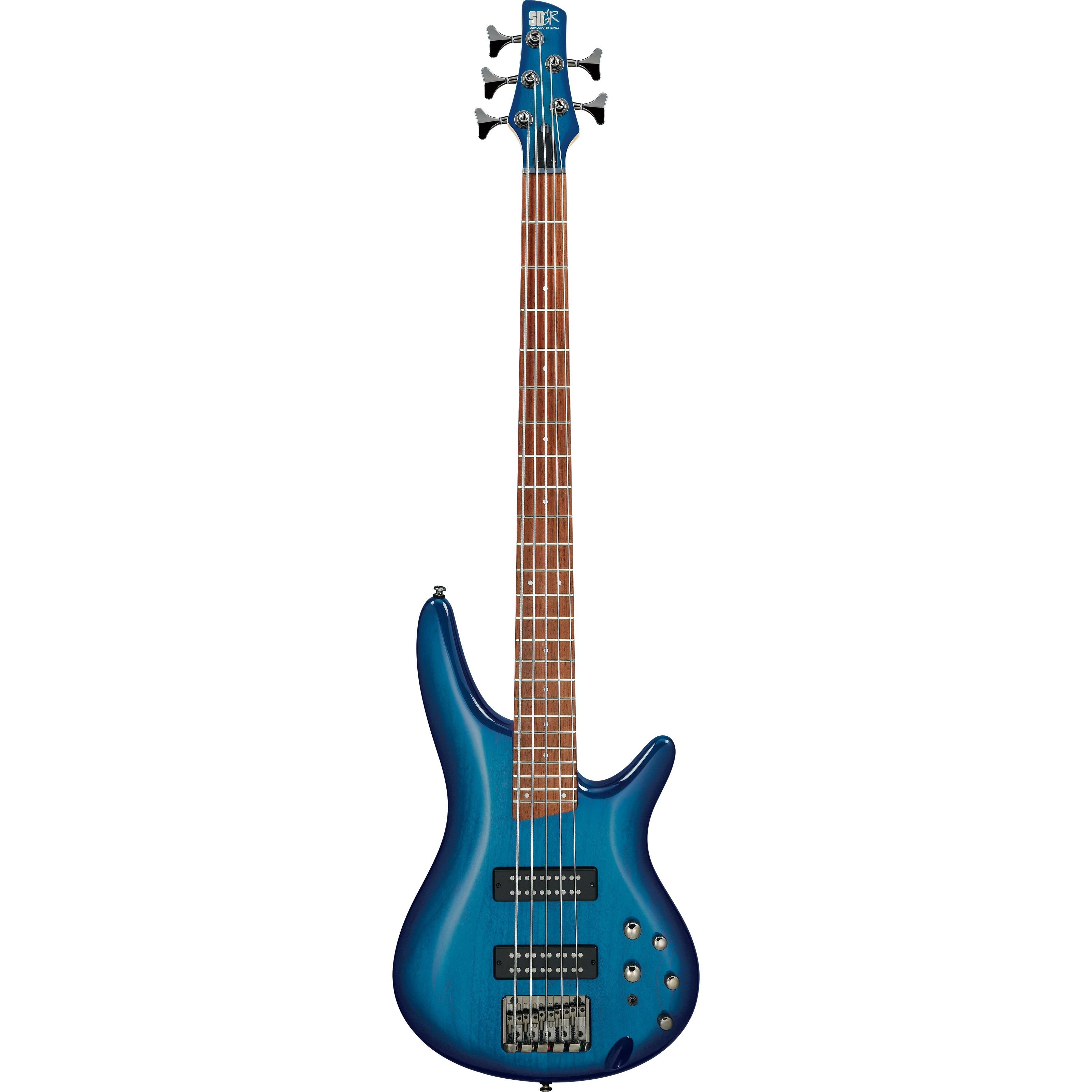Ibanez E-Bass, Standard SR375E-SPB Sapphire Blue - E-Bass