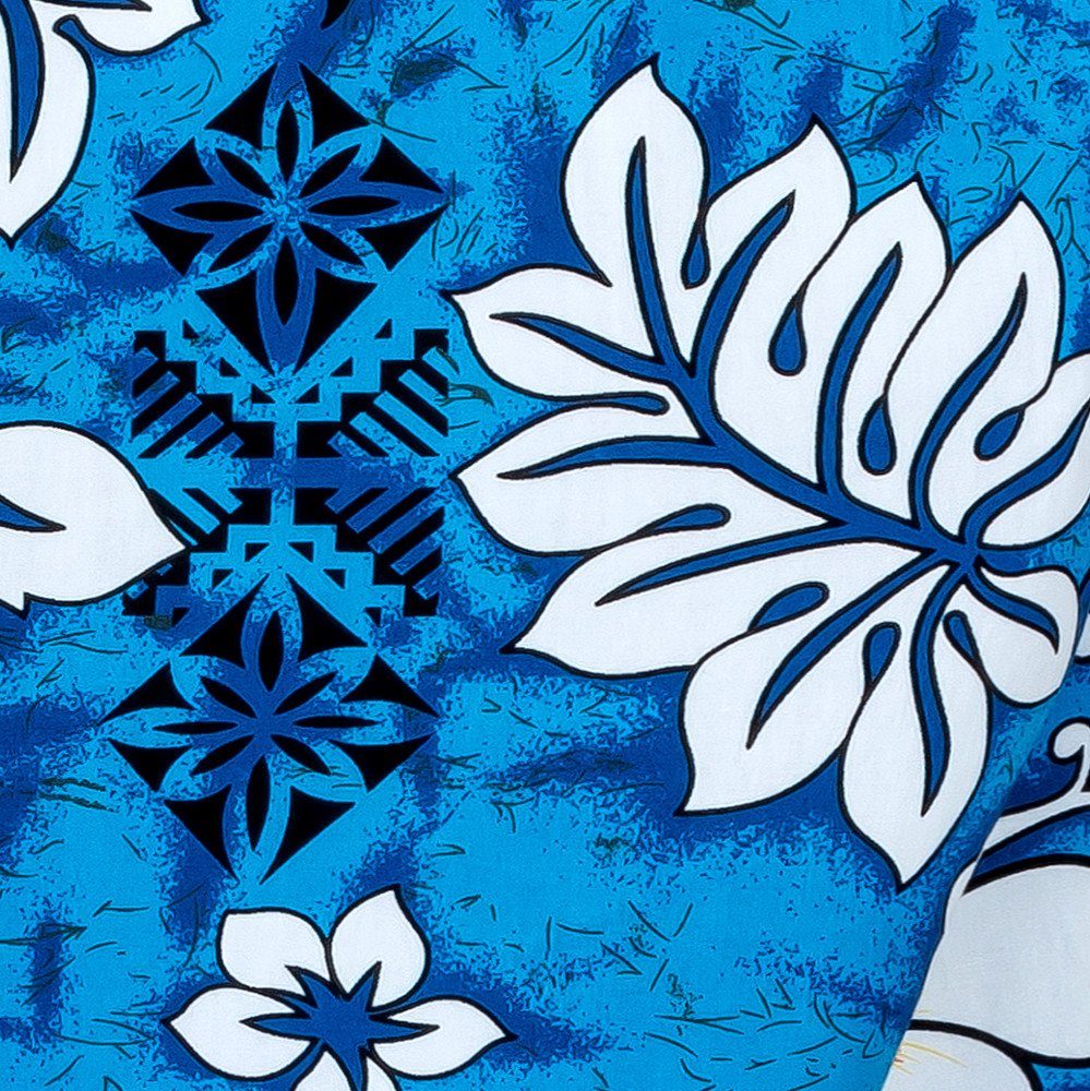 Hawaiihemdshop.de Hawaiihemd Hawaii Hemd Herren Baumwolle Kurzarm Hawaiihemd mit Blüten