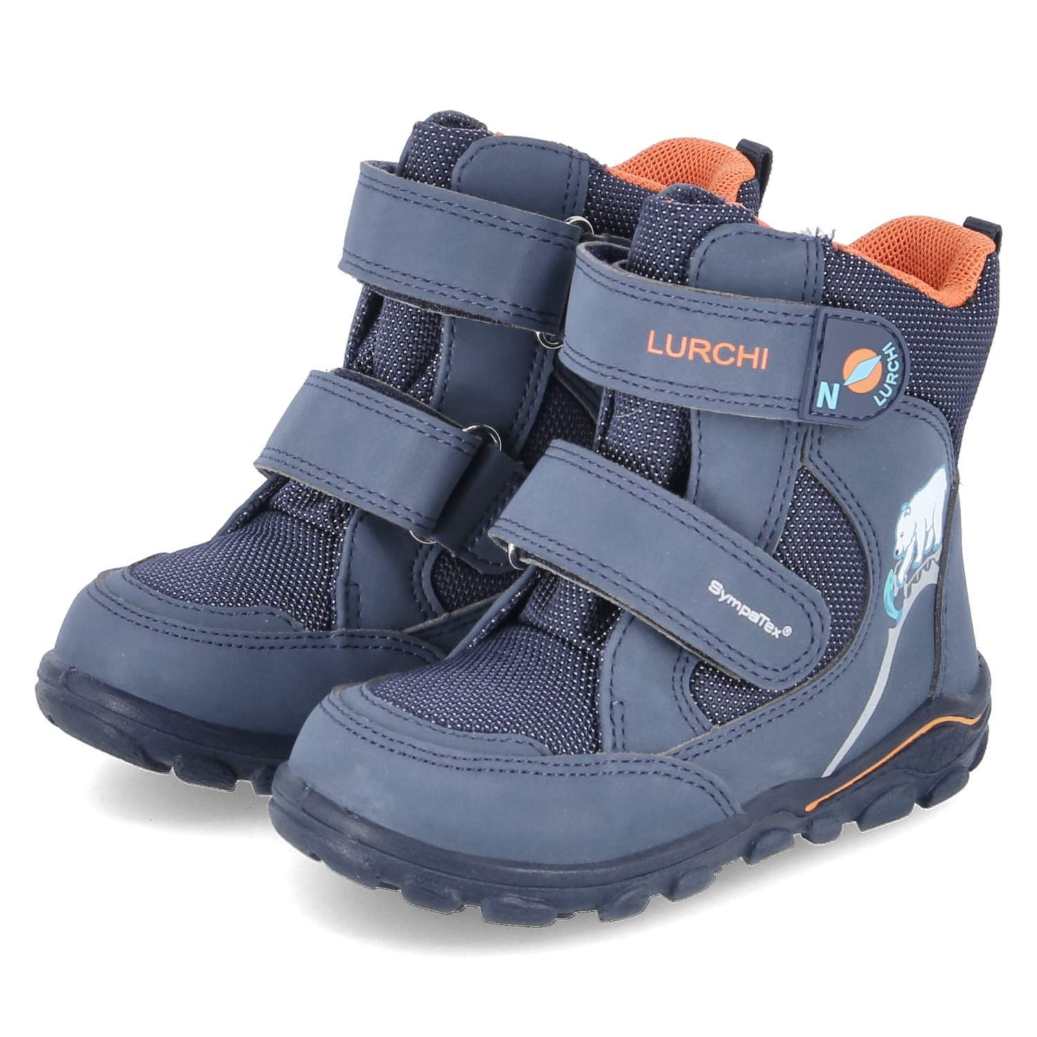 Lurchi Lurchi Schneeboots 63L1083008 03416 Unisex Textil & Synthetik blue Winterboots