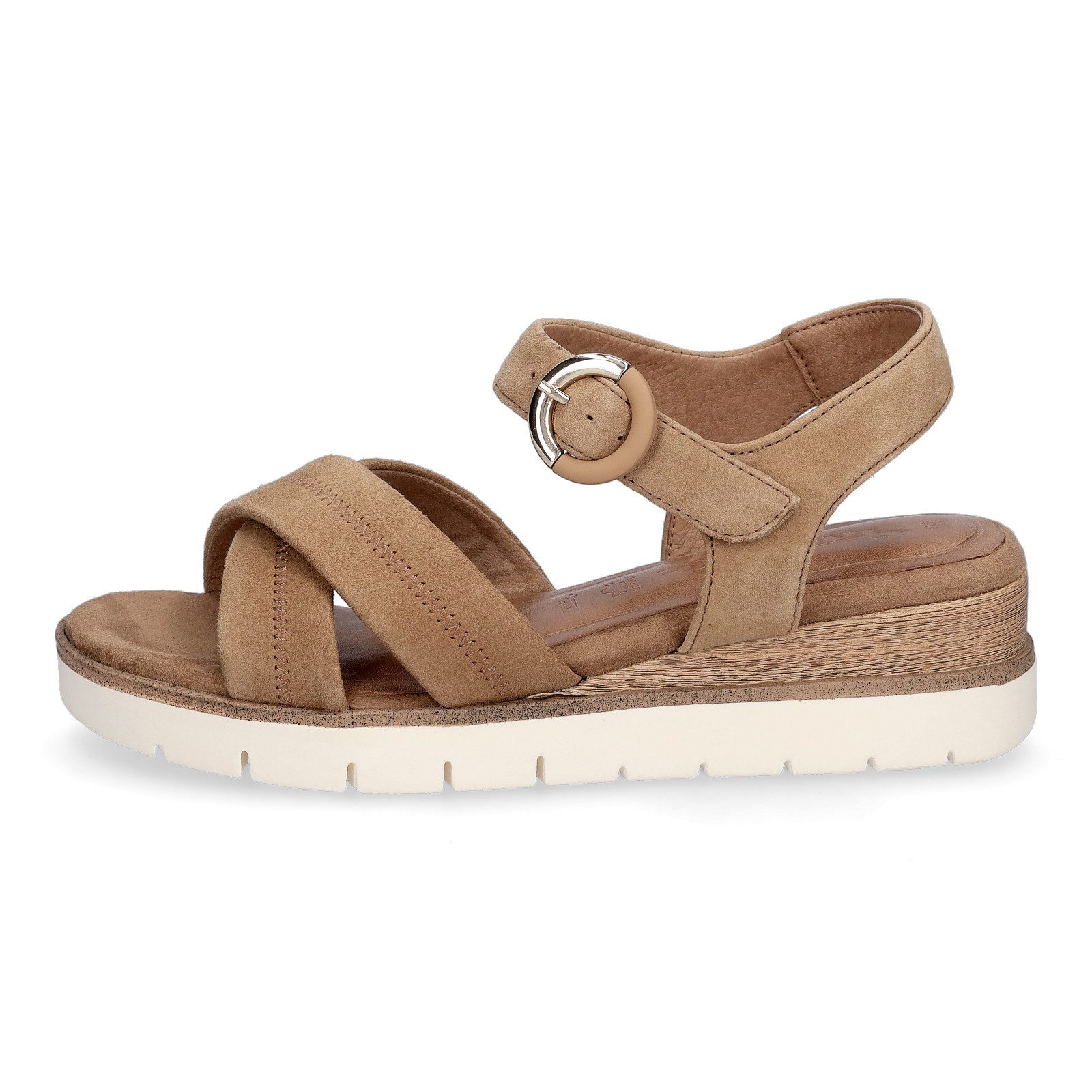 Tamaris Tamaris Damen Keilsandalette braun Sandale
