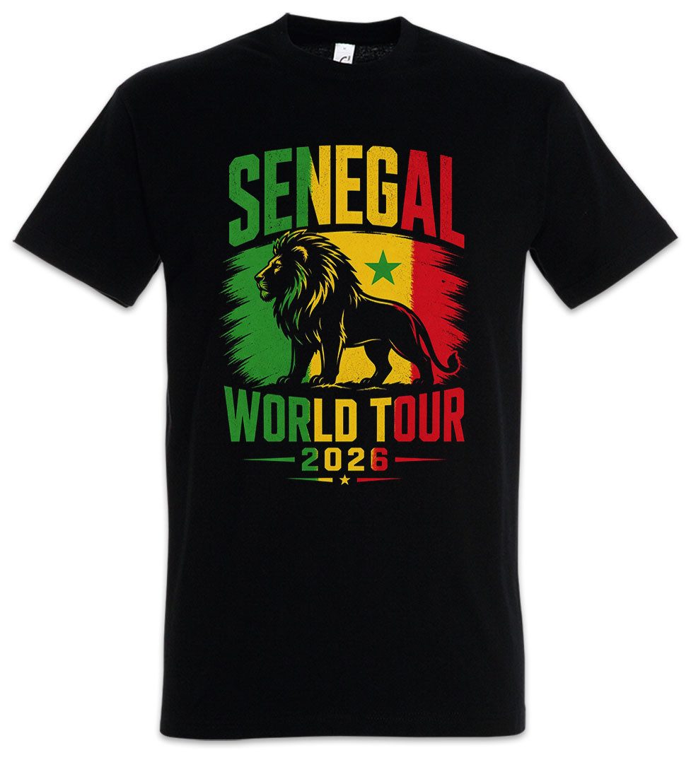 Urban Backwoods Print-Shirt Team Senegal 2 Herren T-Shirt Dakar Teranga Baobab Sabar Fußball WM (1-tlg) Soccer Football Turnier 2026