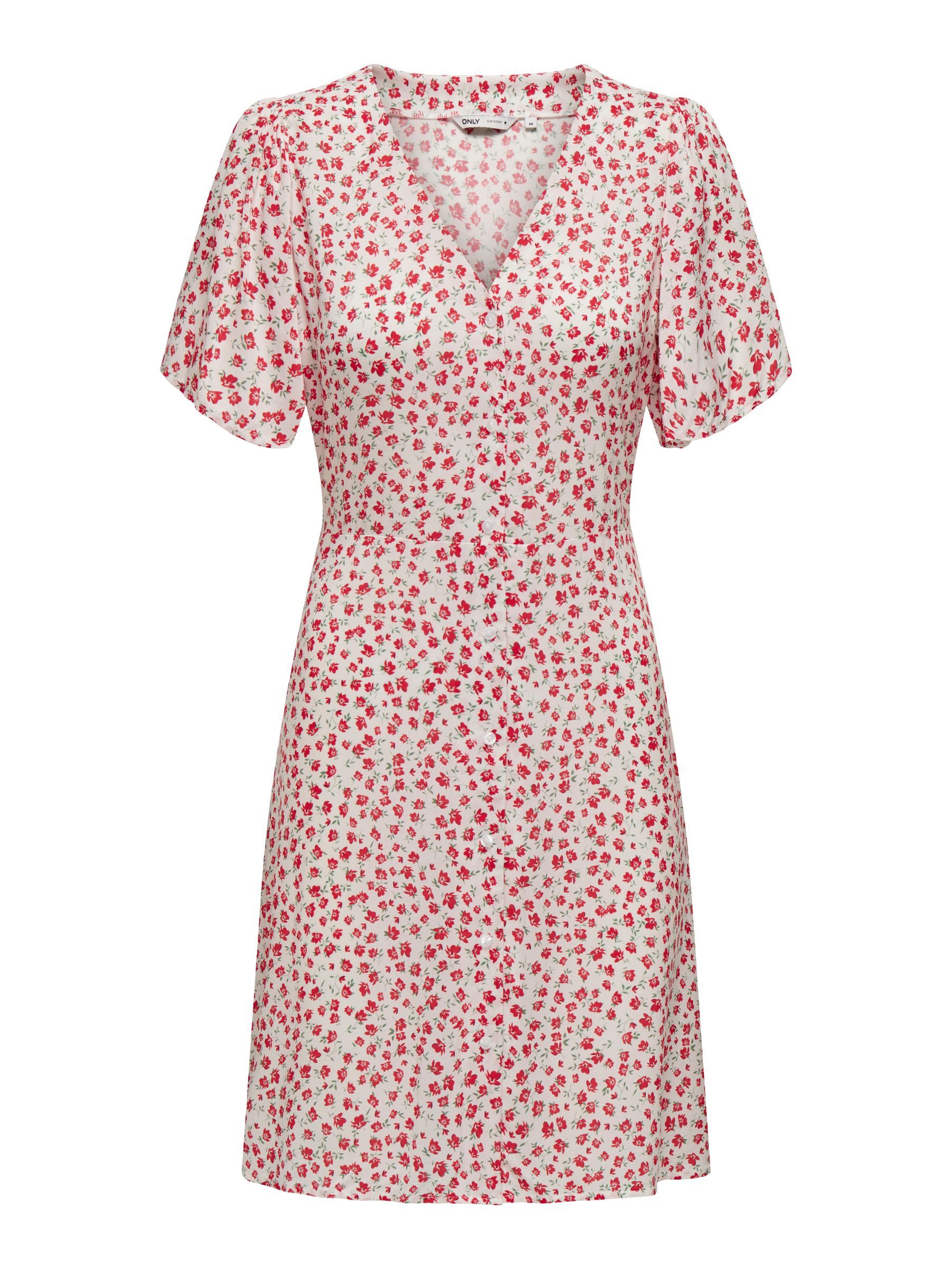 ONLY Shirtkleid Legeres Mini Sommerliches Design günstig online kaufen