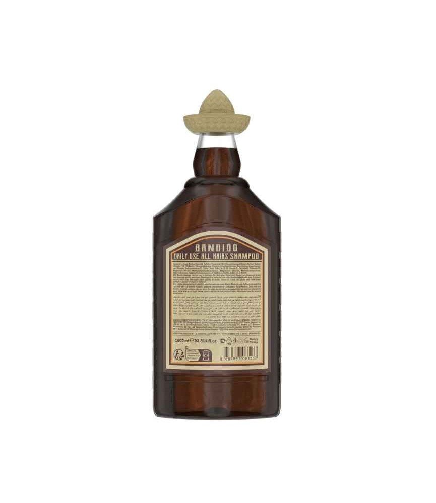 Bandido Haarshampoo Daily Shampoo - für alle Haartypen geeignet 1000ml, 1-tlg.