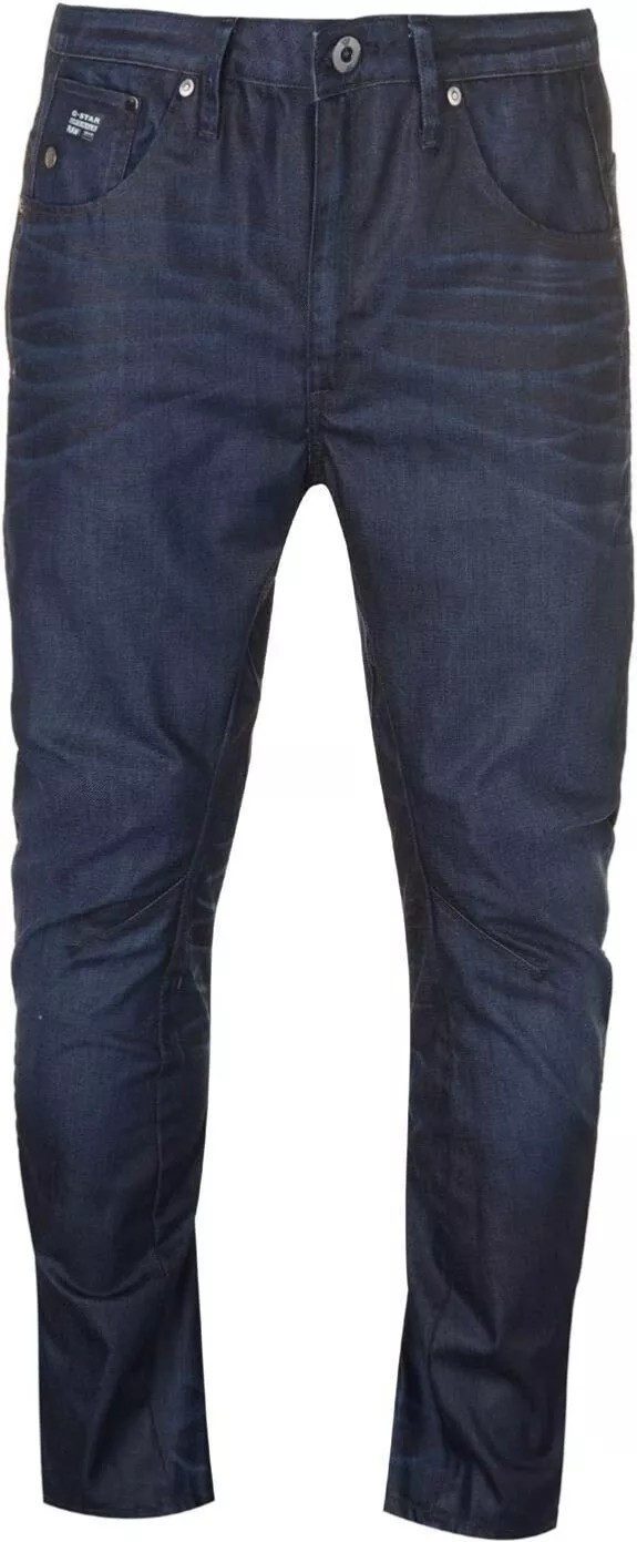 G-STAR Tapered-fit-Jeans G- Star ARC 3D Tapered Comfort Lexic Denim Damen Джинсы, Dark Age mit Stretch-Anteil, 5-Pocket-Style