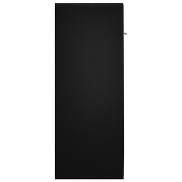 vidaXL Sideboard Sideboard Schwarz 60x30x75 cm Holzwerkstoff (1 St)