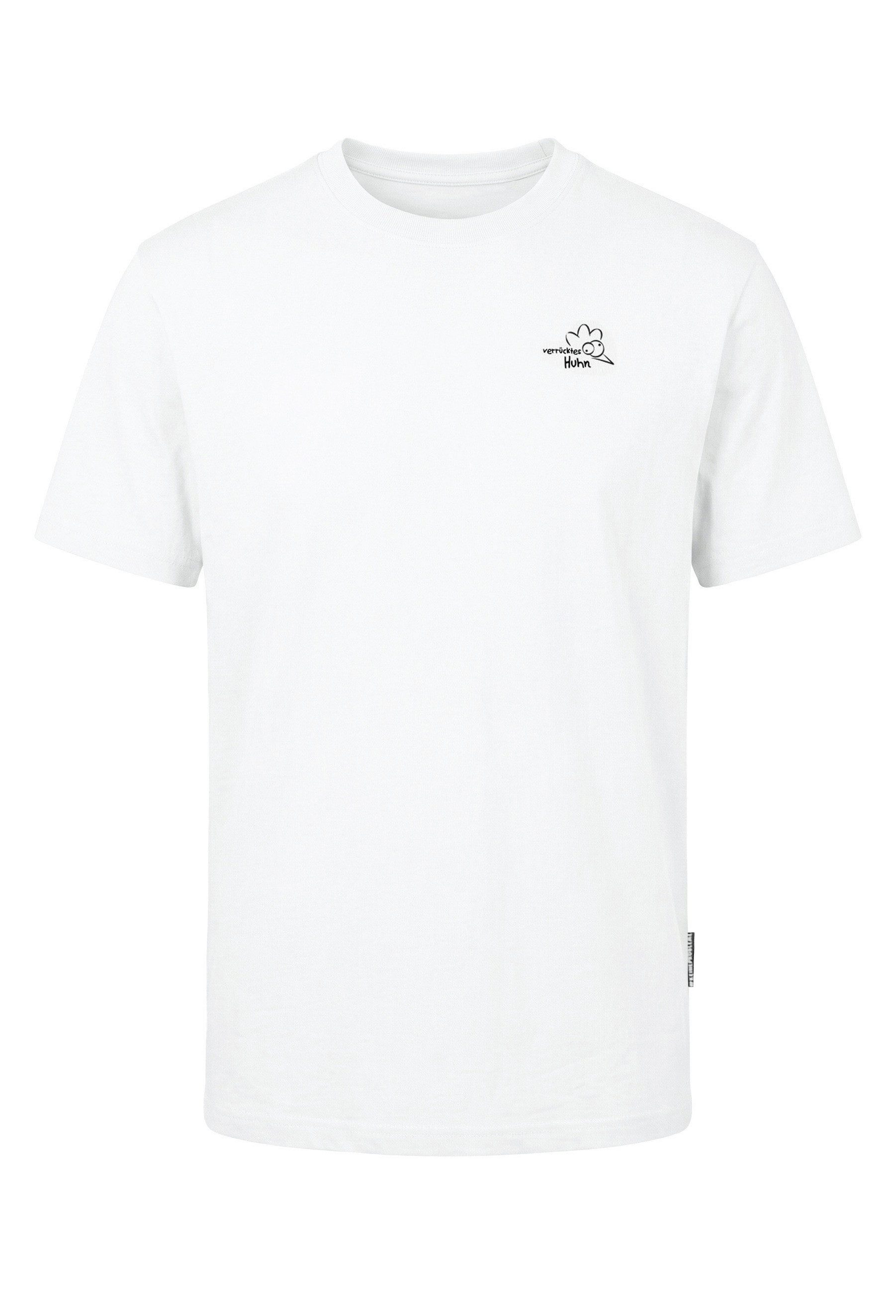 Kleinigkeit T-Shirt Kleinigkeit Girls Easyfit Shirt Verrücktes Huhn (1-tlg)