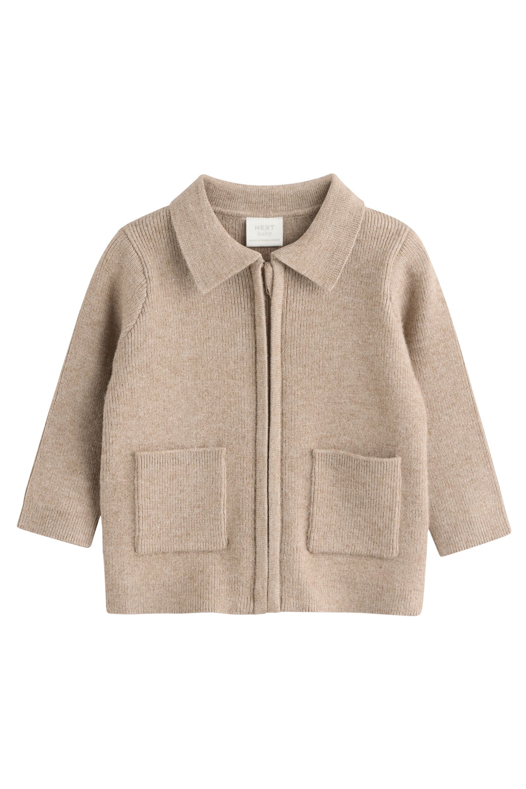 Next Strickjacke Baby-Strickjacke mit Reißverschluss (1-tlg)