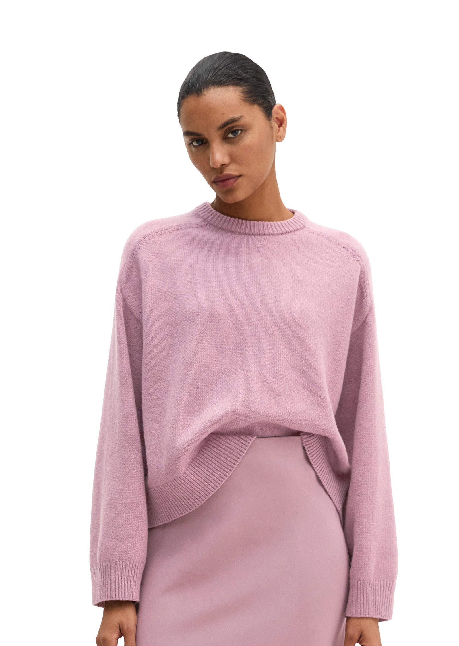 Marc O'Polo Strickpullover aus weichem Schurwolle-Mix