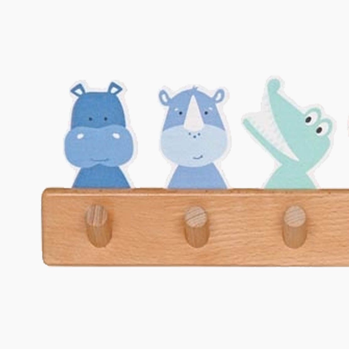 goki Garderobe Garderobe Tierfreunde (1 St., packung), aus Buchen Massivhol günstig online kaufen