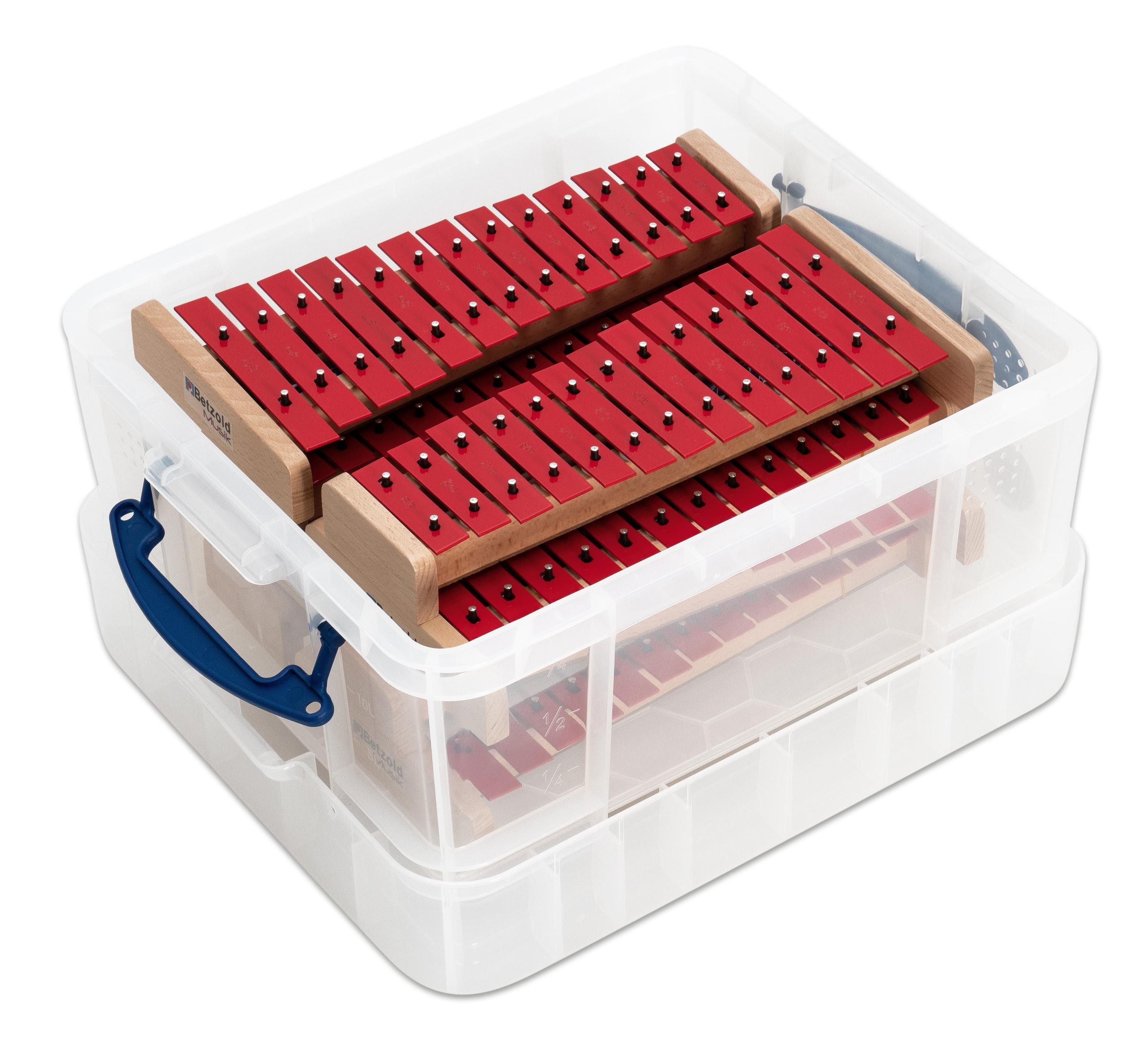 Betzold Glockenspiel Gruppensatz Alt, 8 Glockenspiele