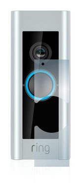 upscreen Schutzfolie für Ring Video Doorbell Pro (Version 2), Displayschutzfolie, Folie Premium klar antibakteriell