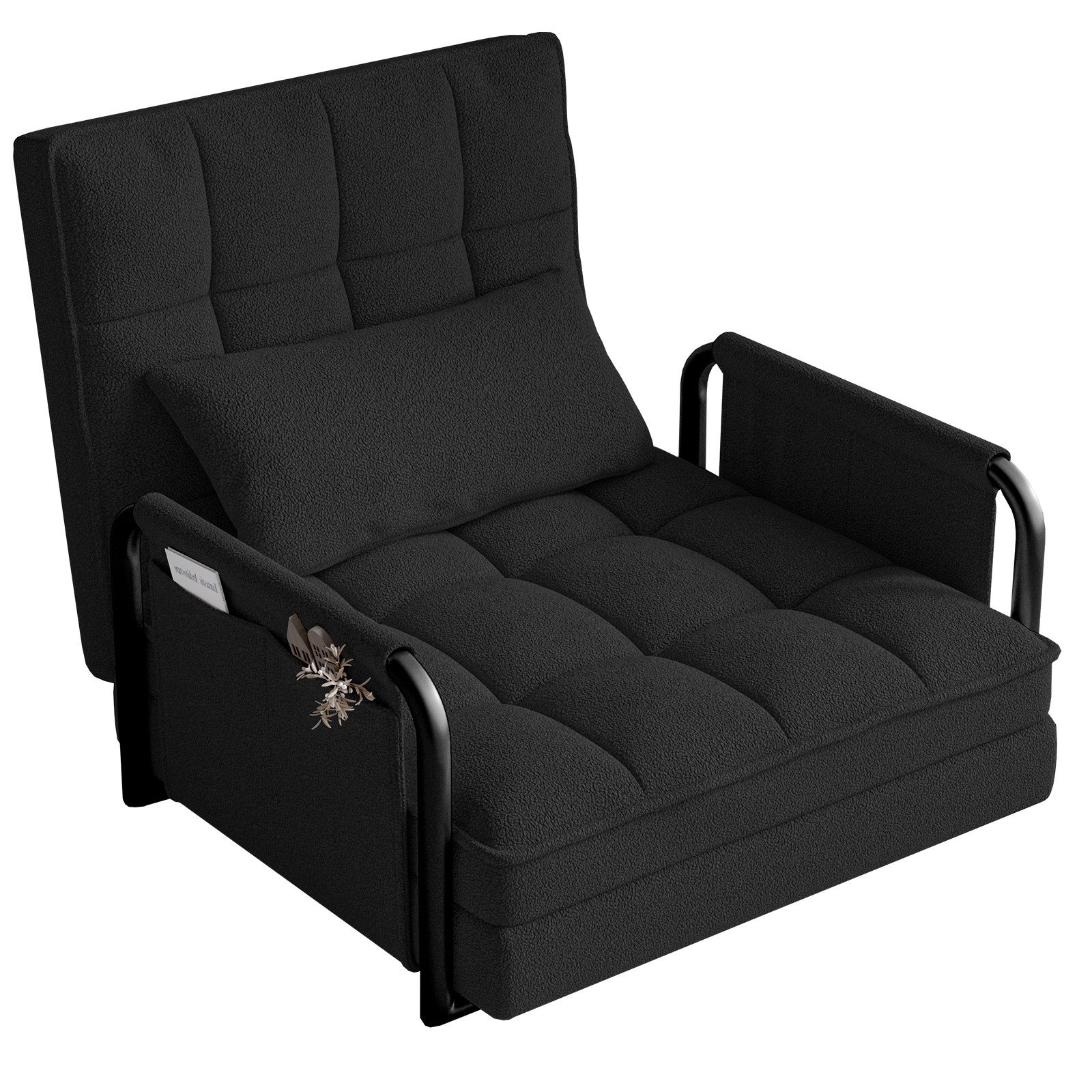 FUROKOY Relaxsessel Liegebett Klappsessel mit Bettkunktion,5 Positionen Ver günstig online kaufen