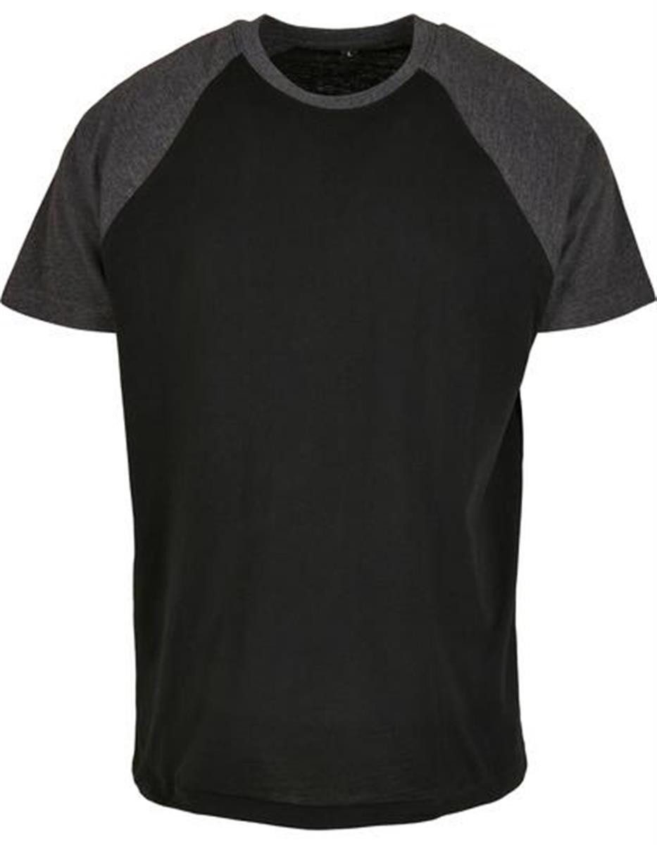 Rundhalsshirt Raglan Contrast Herren T-Shirt