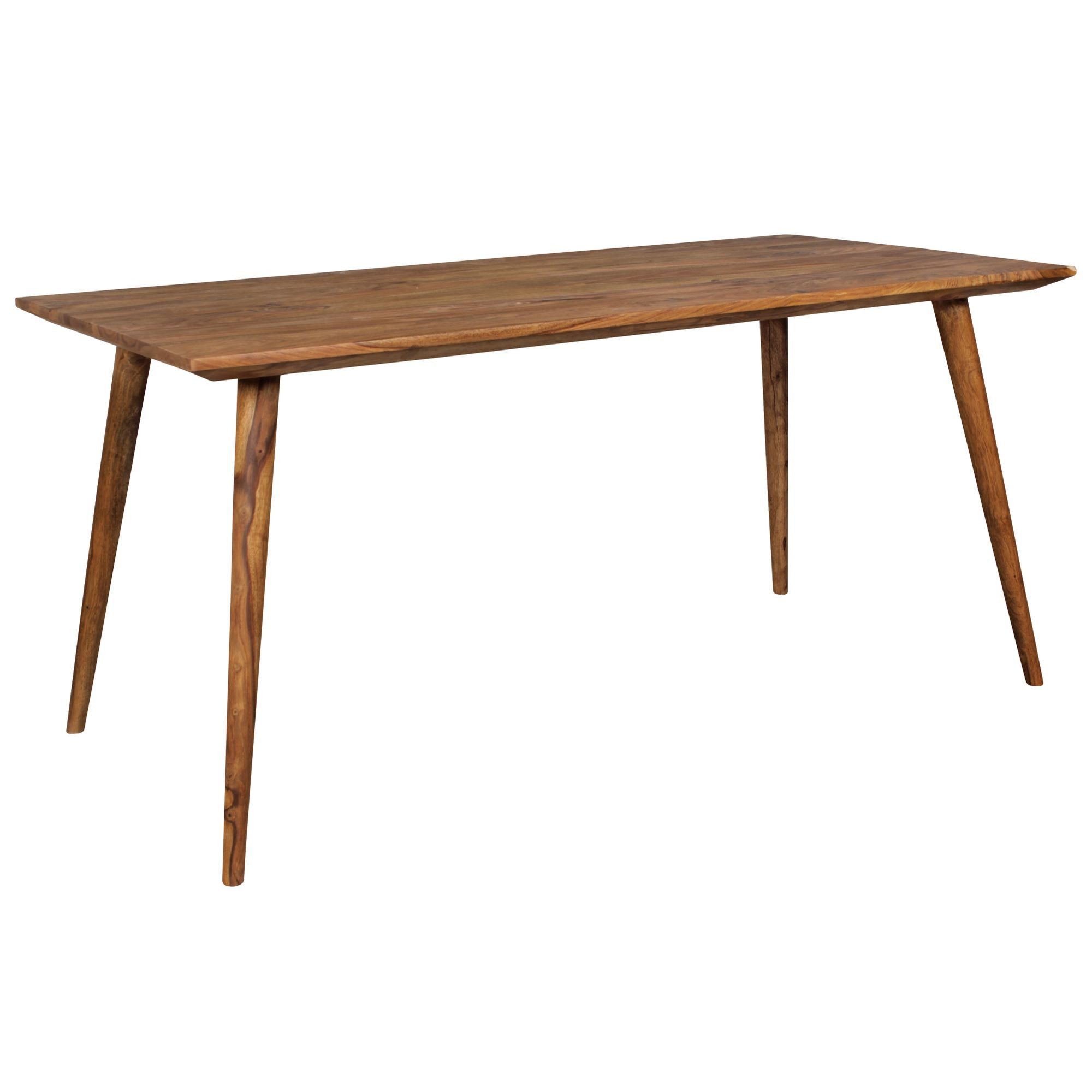 KADIMA DESIGN Esstisch Massivholz Esszimmertisch SAVIO, Retro Landhausstil, handgefertigt – Bild 2 von 5