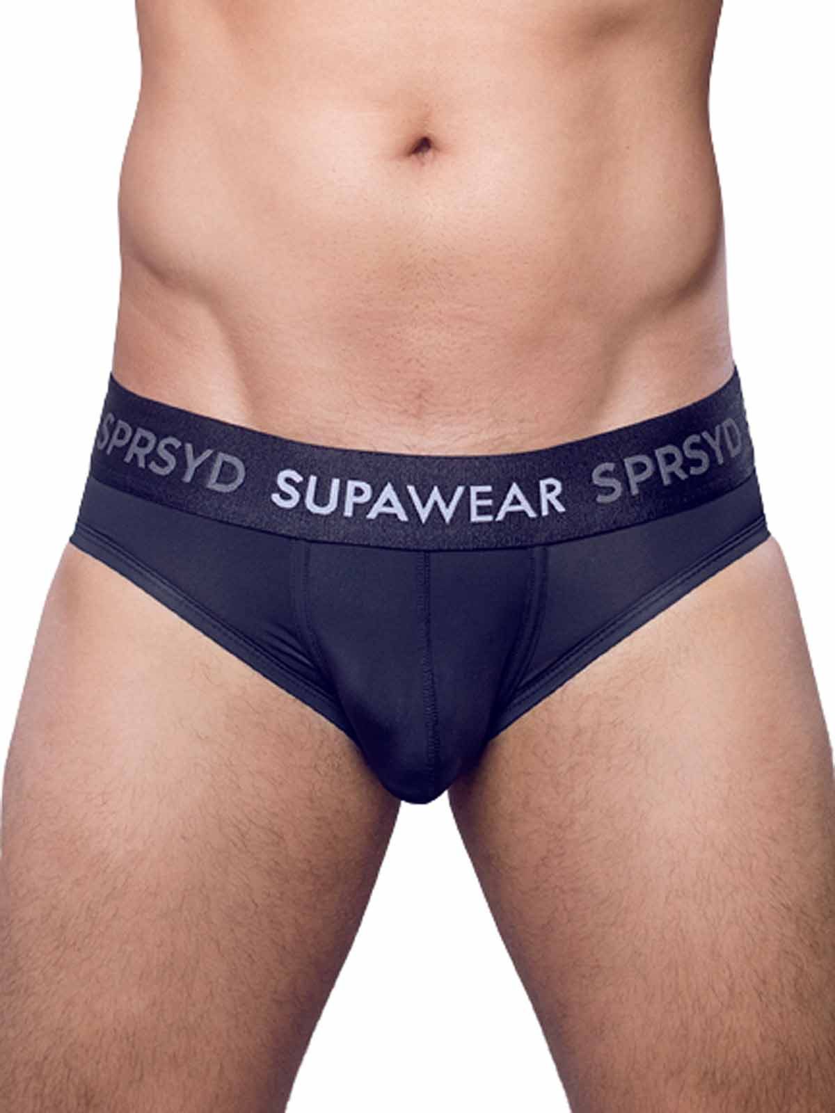 Beeren Bodywear heren slip blauw. Voorzien van gulp €4,95 | Betaal achteraf - T-shirt plein