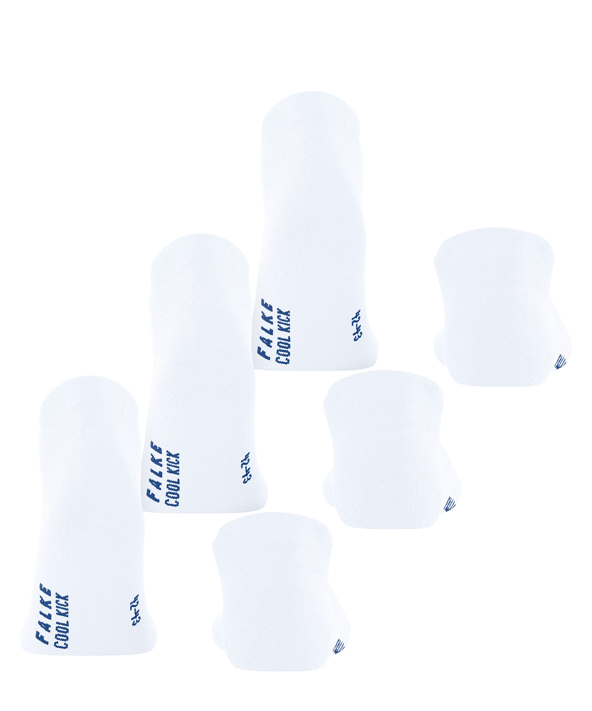 FALKE Sneakersocken Cool Kick 3-Pack Sneakersocken (3-Paar) mit ultraleichter Plüschsohle