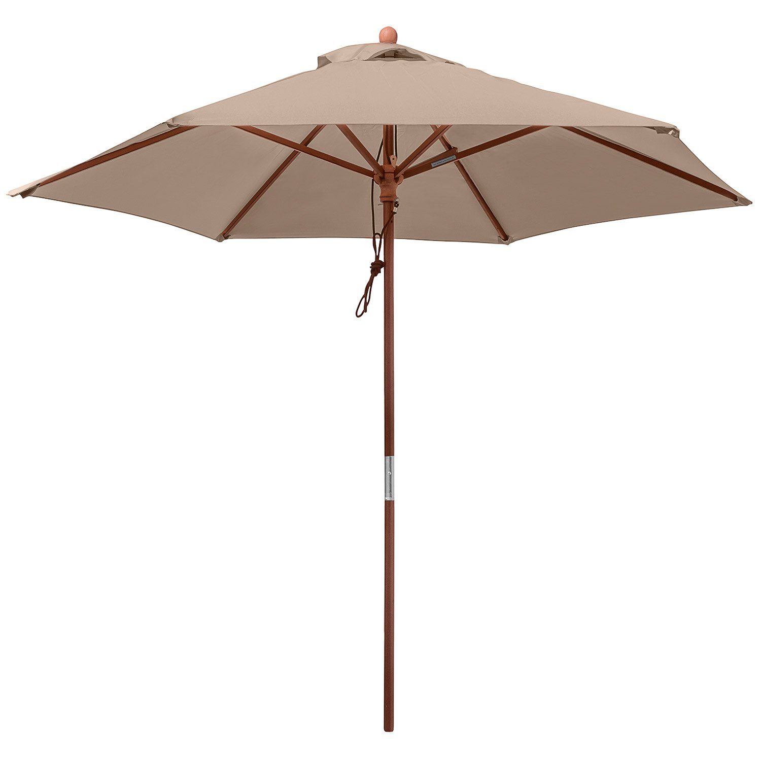 anndora-sonnenschirm Sonnenschirm 2,5 Meter rund Gartenschirm, günstig online kaufen