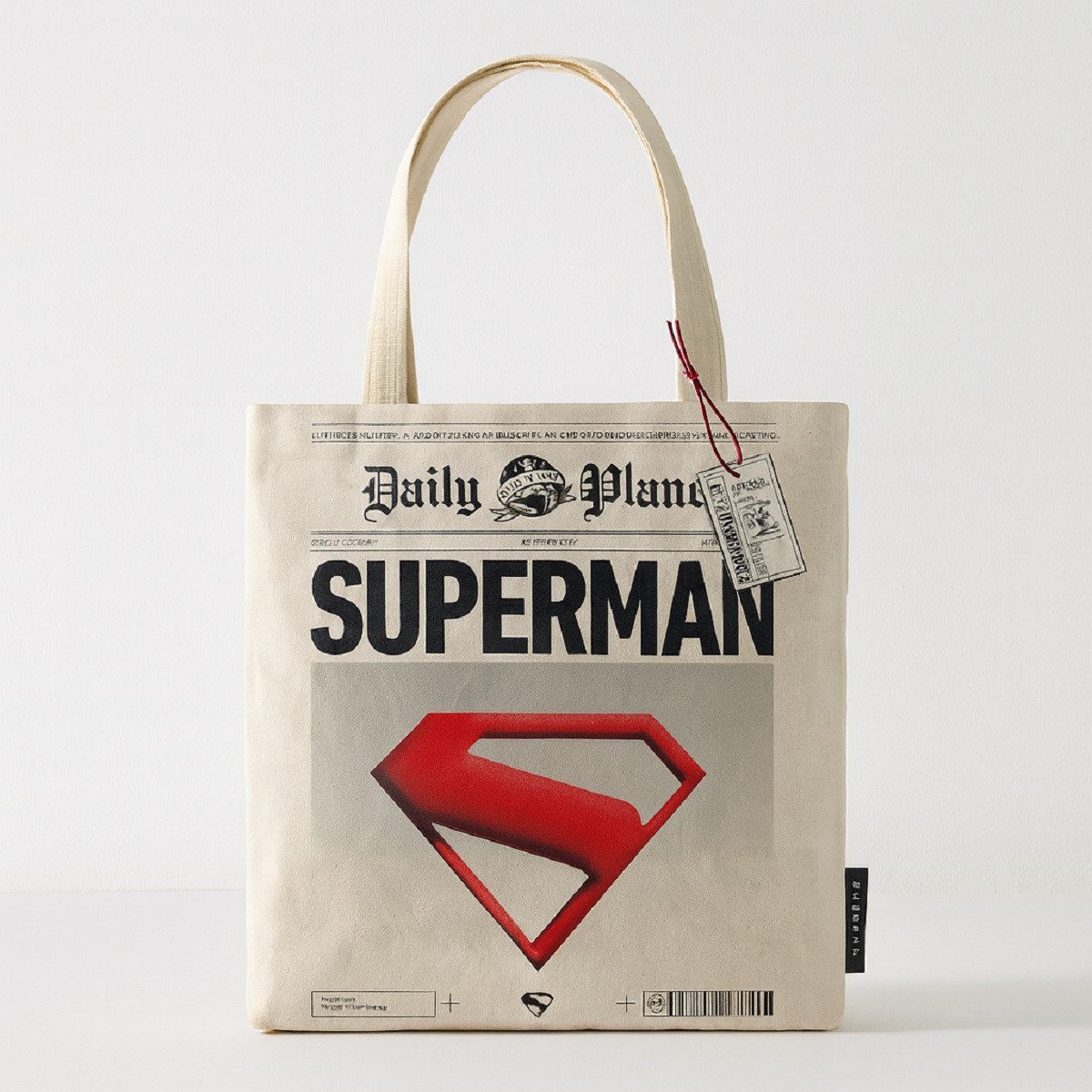 Cerda Shopper Superman Einkaufstasche Shopping Bag Stofftasche