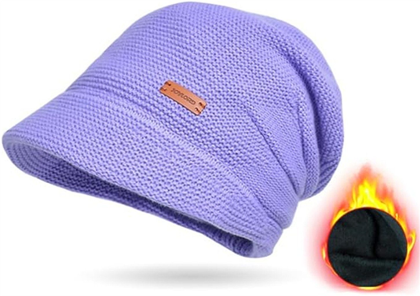 XDeer Mütze & Schal Damen Wollmütze Winter Mütze Warme Strickmütze Frauen 5 günstig online kaufen