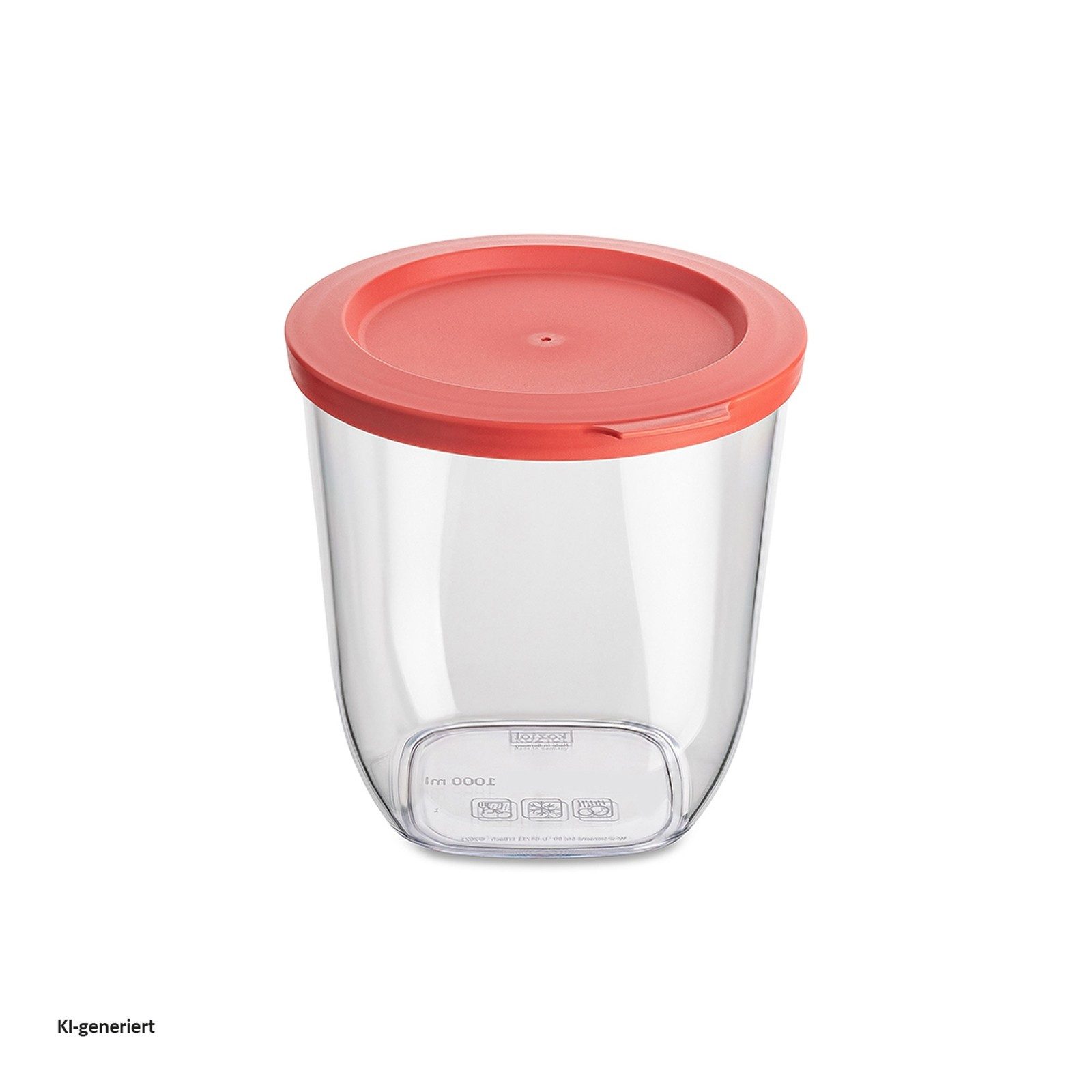 KOZIOL Vorratsdose Vorratsdose 1 Liter CONNECT DRY STORAGE S, Kunststoff, (Stück, 1-tlg., 1 Vorratsdose), aus Kunststoff luftdicht stapelbar