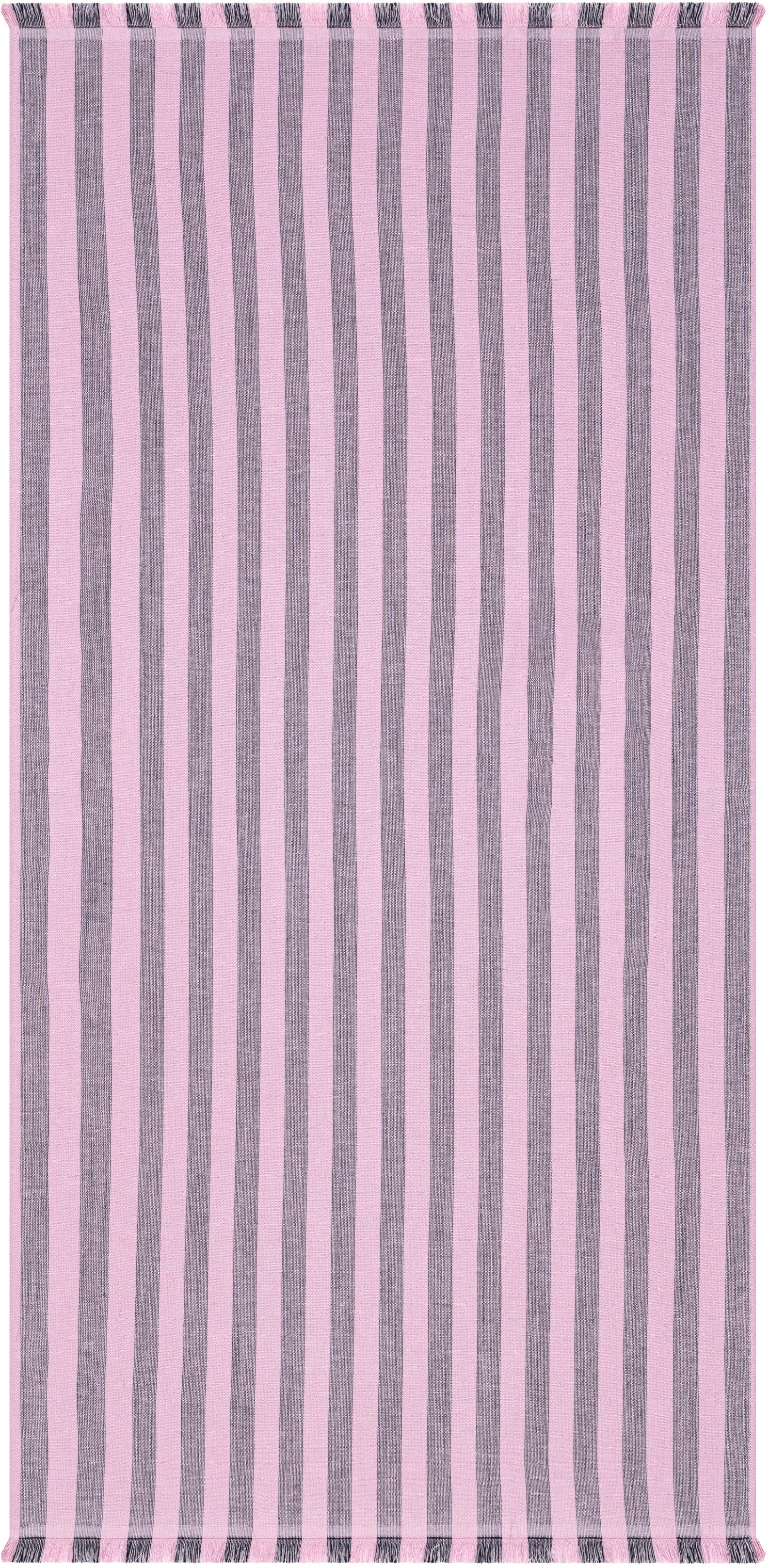 Egeria Strandtuch Pestemal, gewebte Ware (1-St), 80x180 cm, mit Fransen