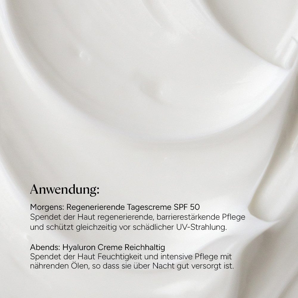 JUNGLÜCK Hautpflege-Set Renewing Day & Night Kombi mit SPF 50, 1-tlg., Regeneriert, schützt mit SPF 50 & pflegt reichhaltig