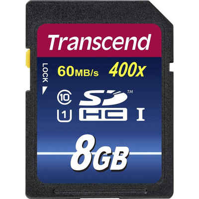 Transcend SDHC Karte 8GB Premium Class 10 UHS-I Speicherkarte