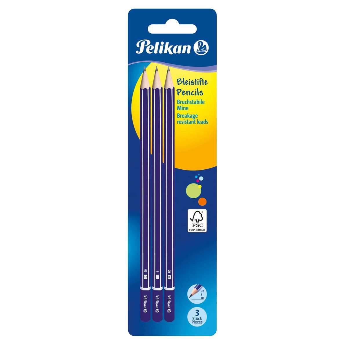 Pelikan Bleistift 807418 Bleistift Multi 3 Stück(e)