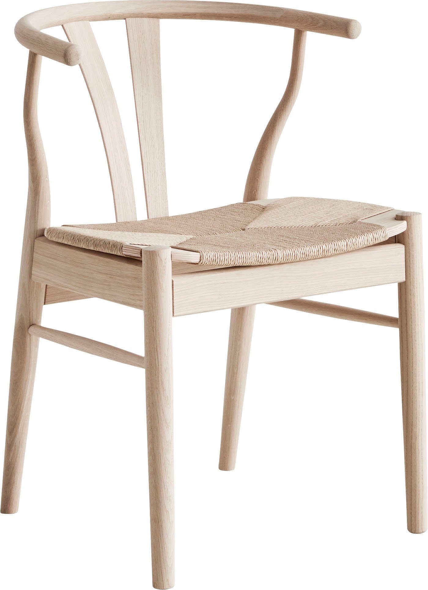 Hammel Furniture Holzstuhl Findahl by Hammel Freja (Set, 2 St), Massivholz, mit Flechtsitz, versch. Farbvarianten