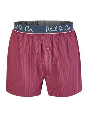 Phil & Co. Boxer Classic Checks (4-St)