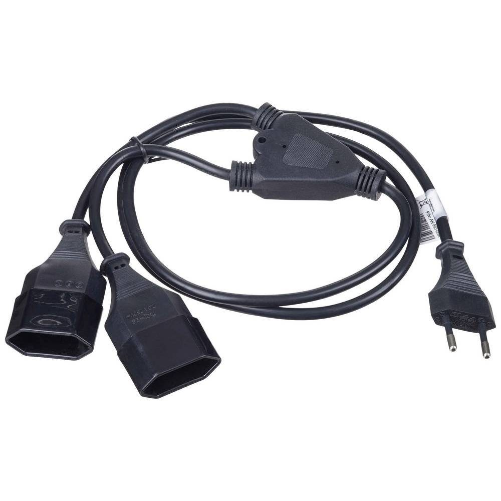 Stromkabel Y-Splitter 1.2m Computer-Kabel