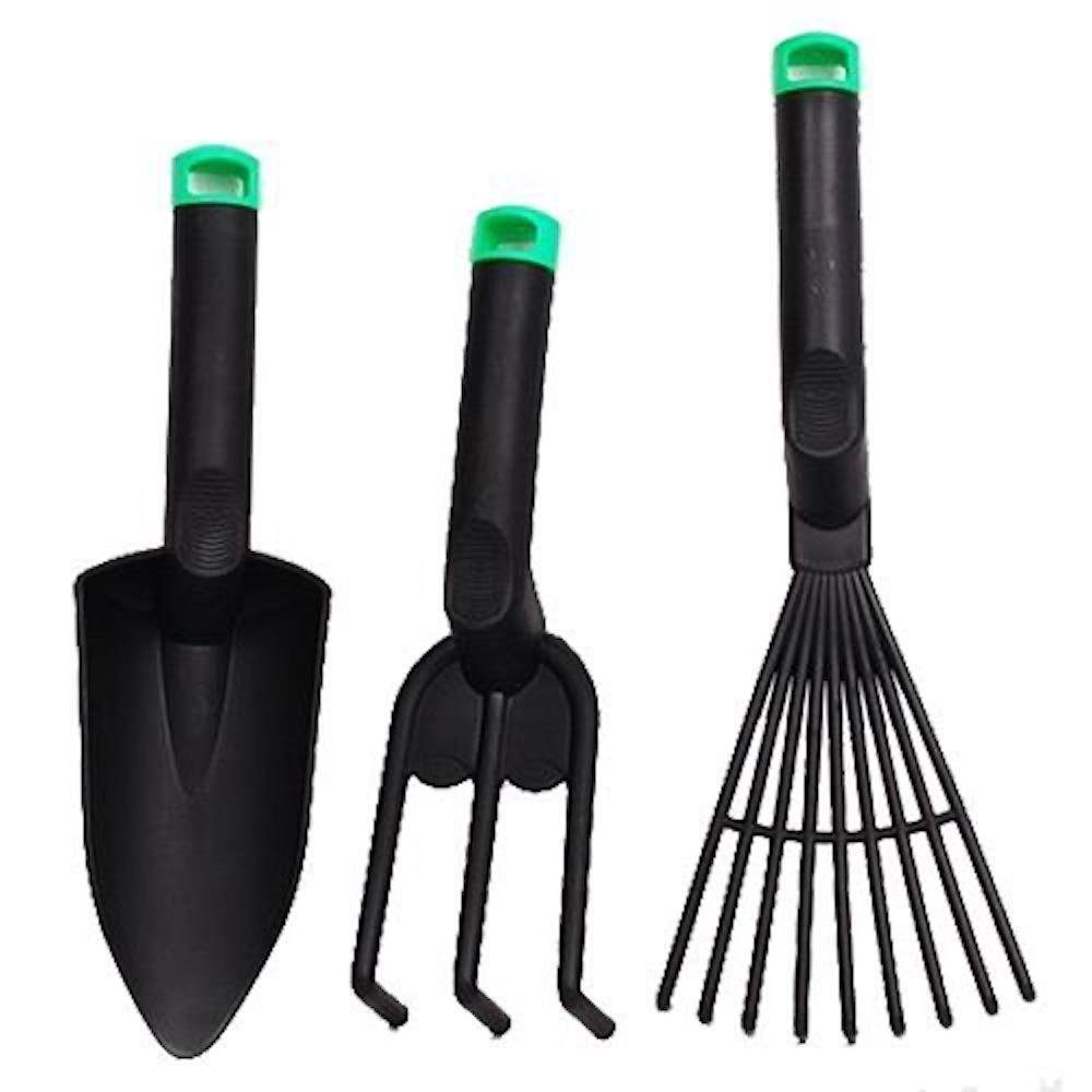 Gartenpflege-Set Gartenwerkzeuge Set, Kelle, Grubber, Rake, Plastik