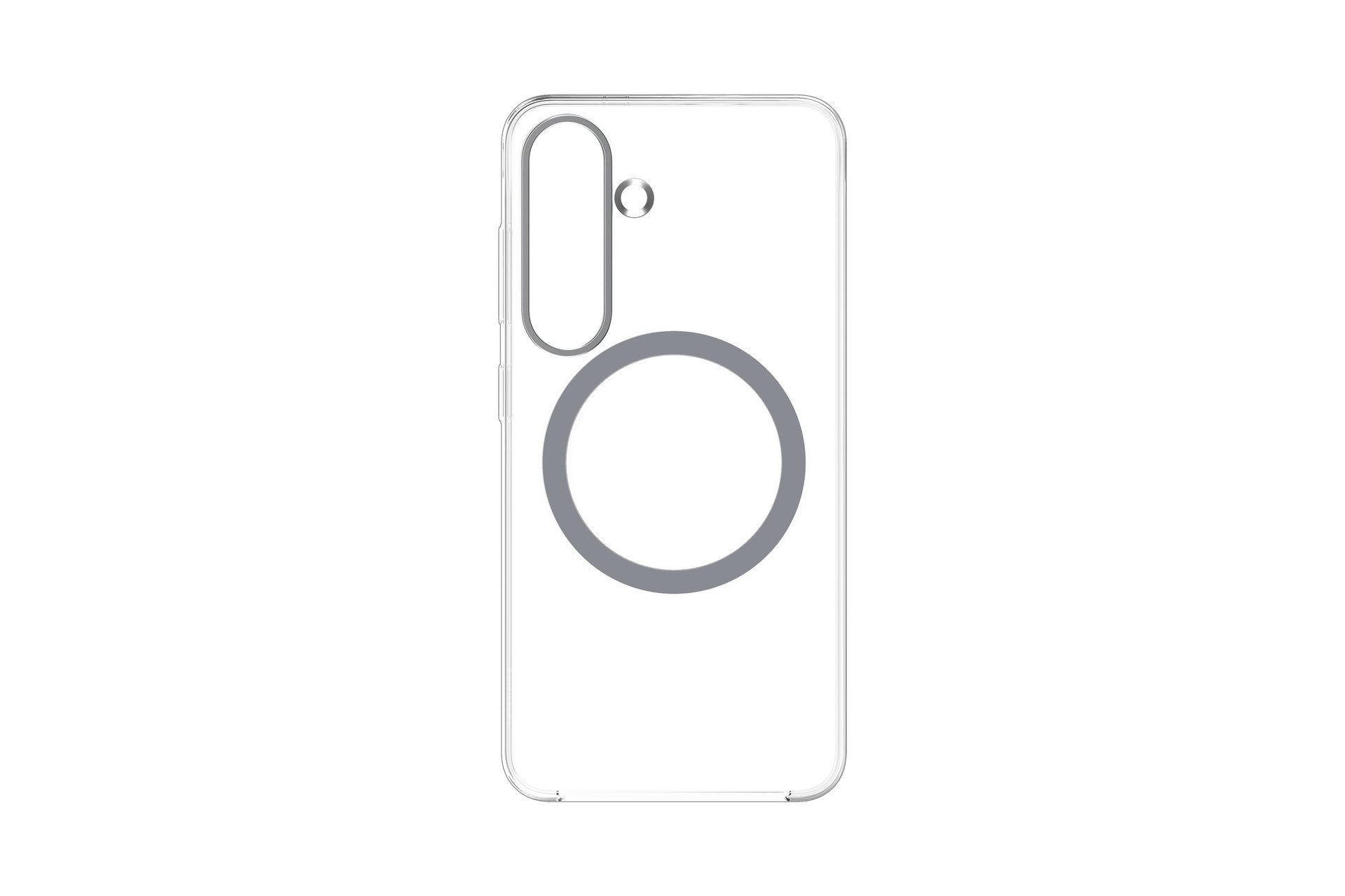 Samsung Handyhülle Clear Magnet Case Qi2 für Samsung Galaxy S25, Backcover, Schutzhülle, Handyschutzhülle, Case, Schutzcase, stoßfest