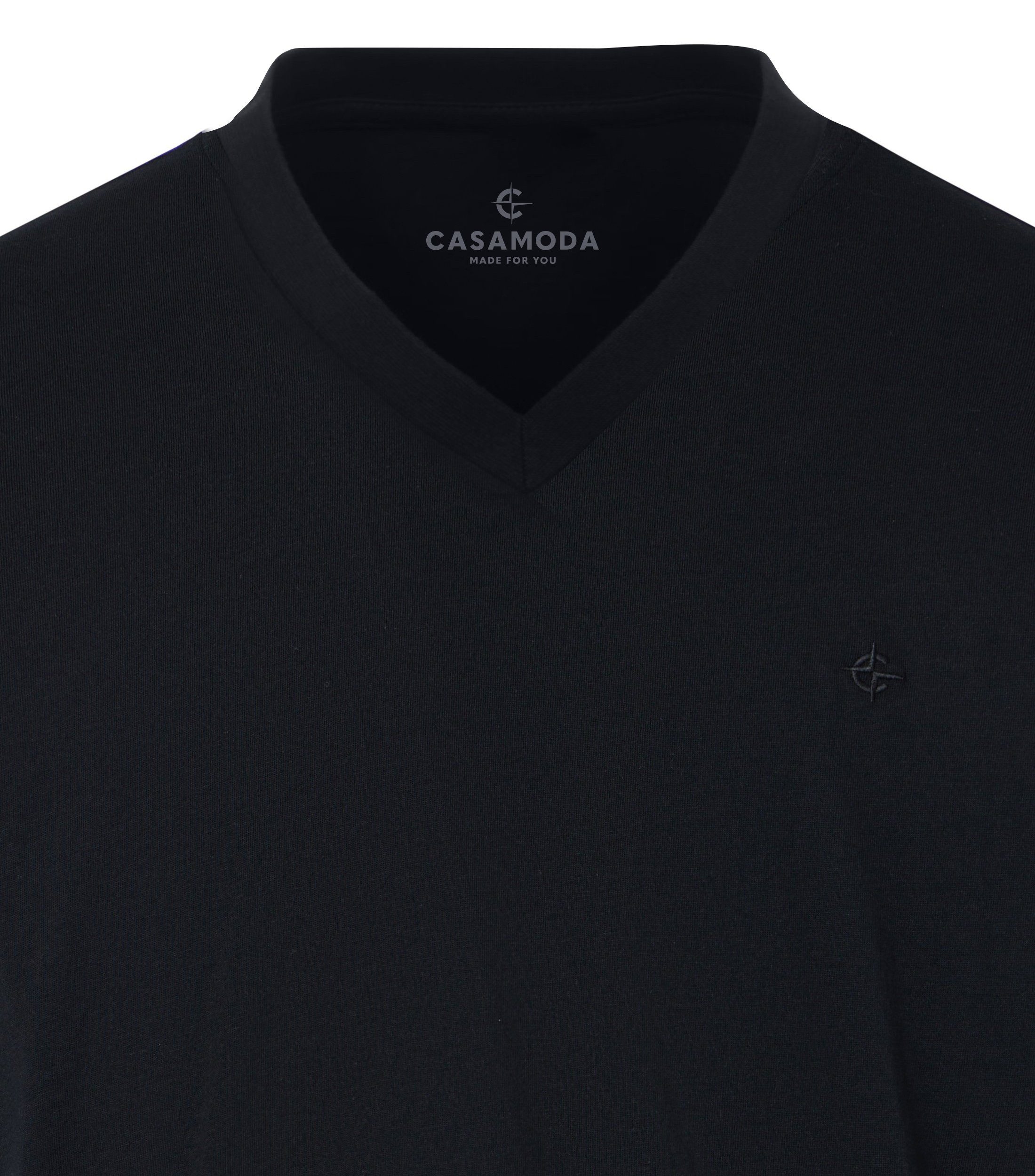 CASAMODA T-Shirt CASAMODA T-Shirt Doppelpack uni – Bild 3 von 4