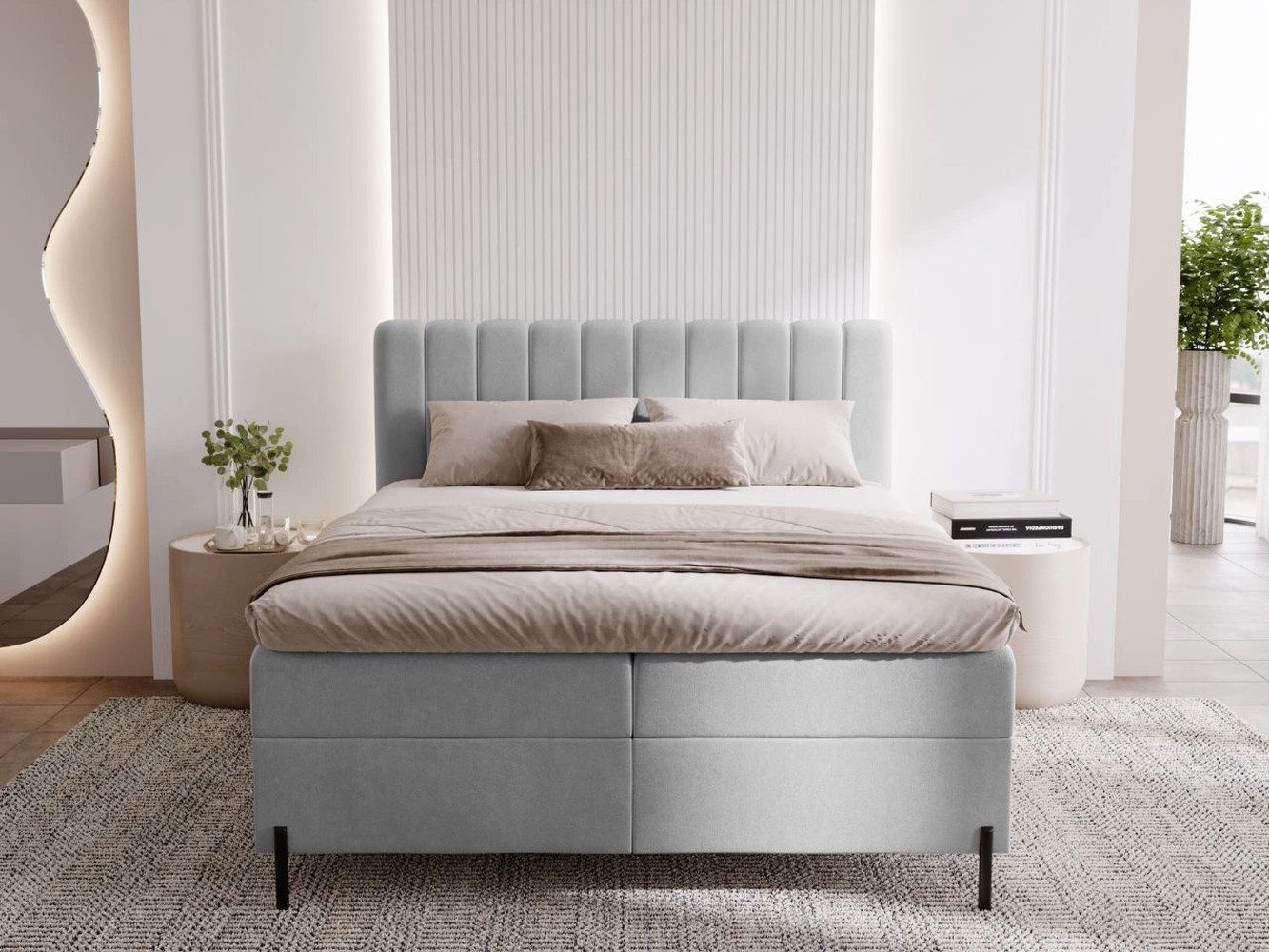 GrainGold Boxspringbett mit Bettkästen PRIMAVERA, Bett günstig online kaufen