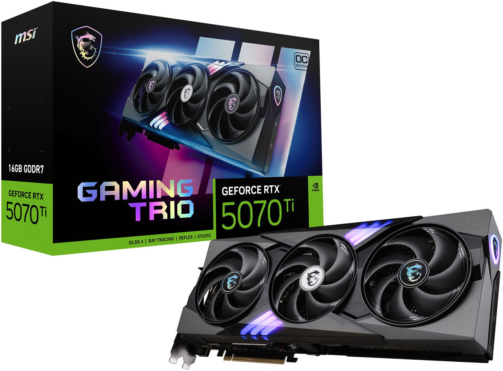 GeForce RTX™ 5070 Ti 16G GAMING TRIO OC PLUS Grafikkarte