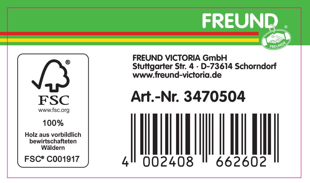 Thumbnail - Freund Victoria Straßenbesen Freund Victoria Großraumbesen 50 cm Elastonborsten