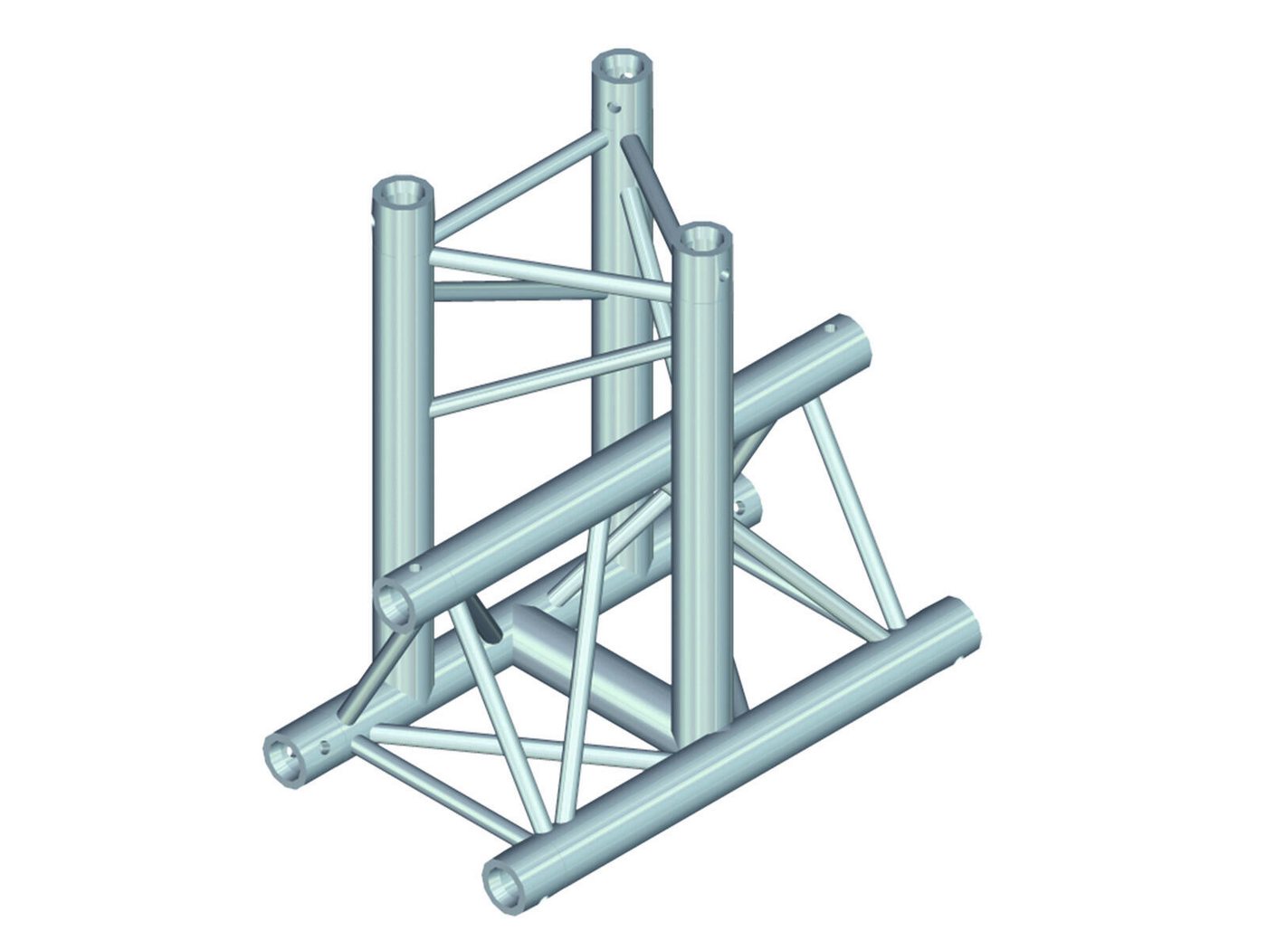 Thumbnail - Alutruss Rahmentraverse ALUTRUSS TRILOCK E-GL33 T-35 3-Weg-T-Stück