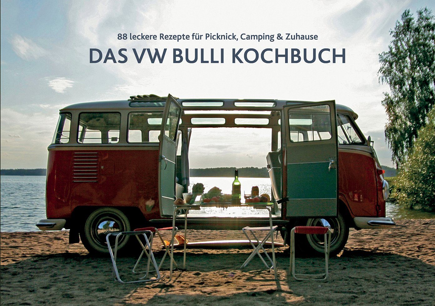 VW Collection by BRISA Dekoobjekt Volkswagen Bulli Kochbuch (1 St., für Zuhause oder Unterwegs), praktische Speisen für den modernen Camping Enthusiasten (in Deutsch)