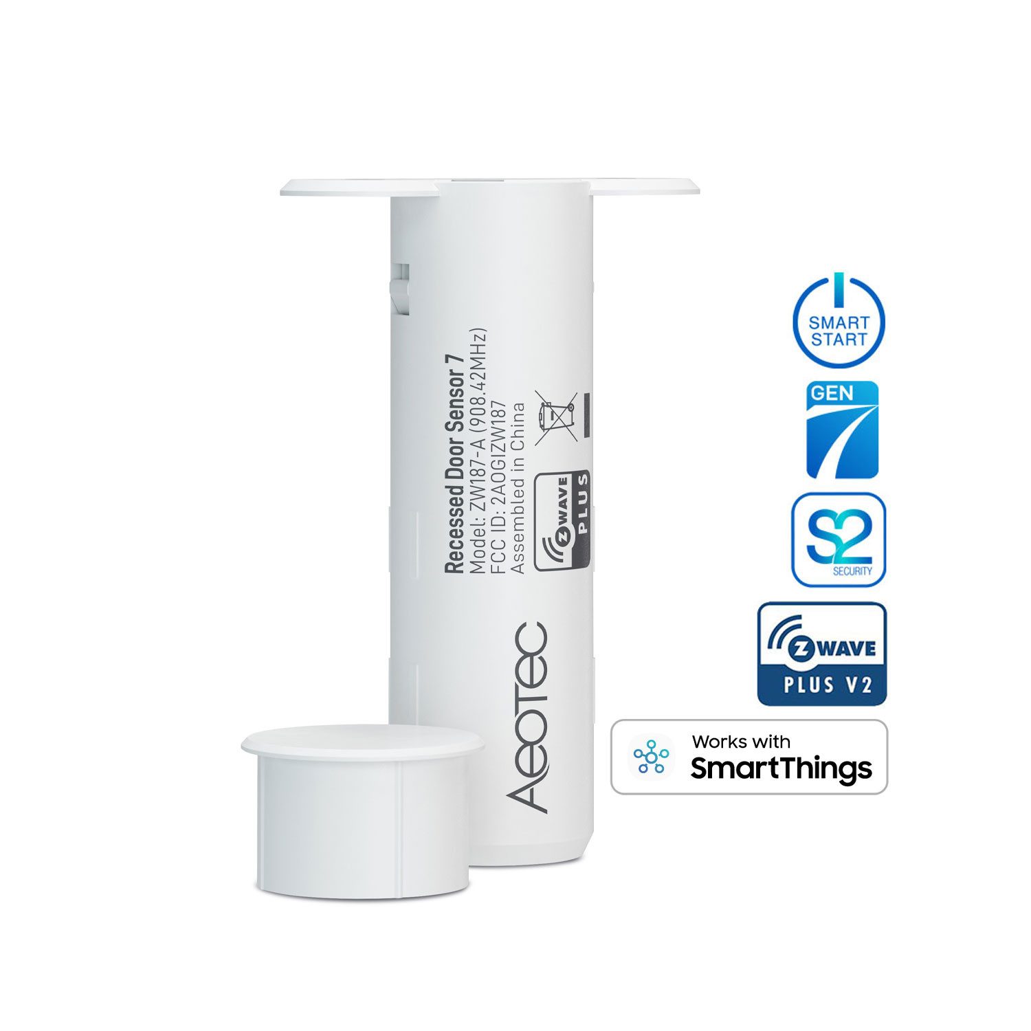 Aeotec Aeotec Recessed Door Sensor 7 Smart-Home-Zubehör