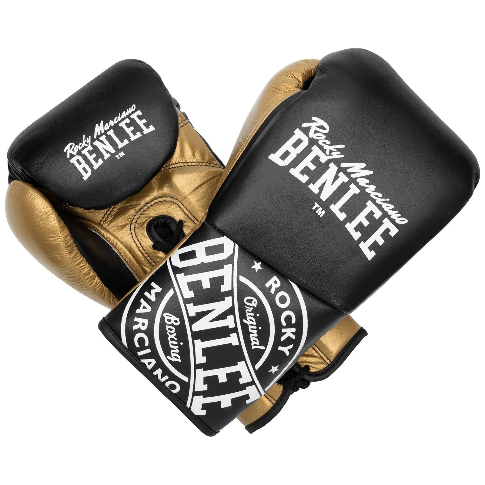 Rocky Benlee Marciano CYCLONE Boxhandschuhe Gold/White/Black