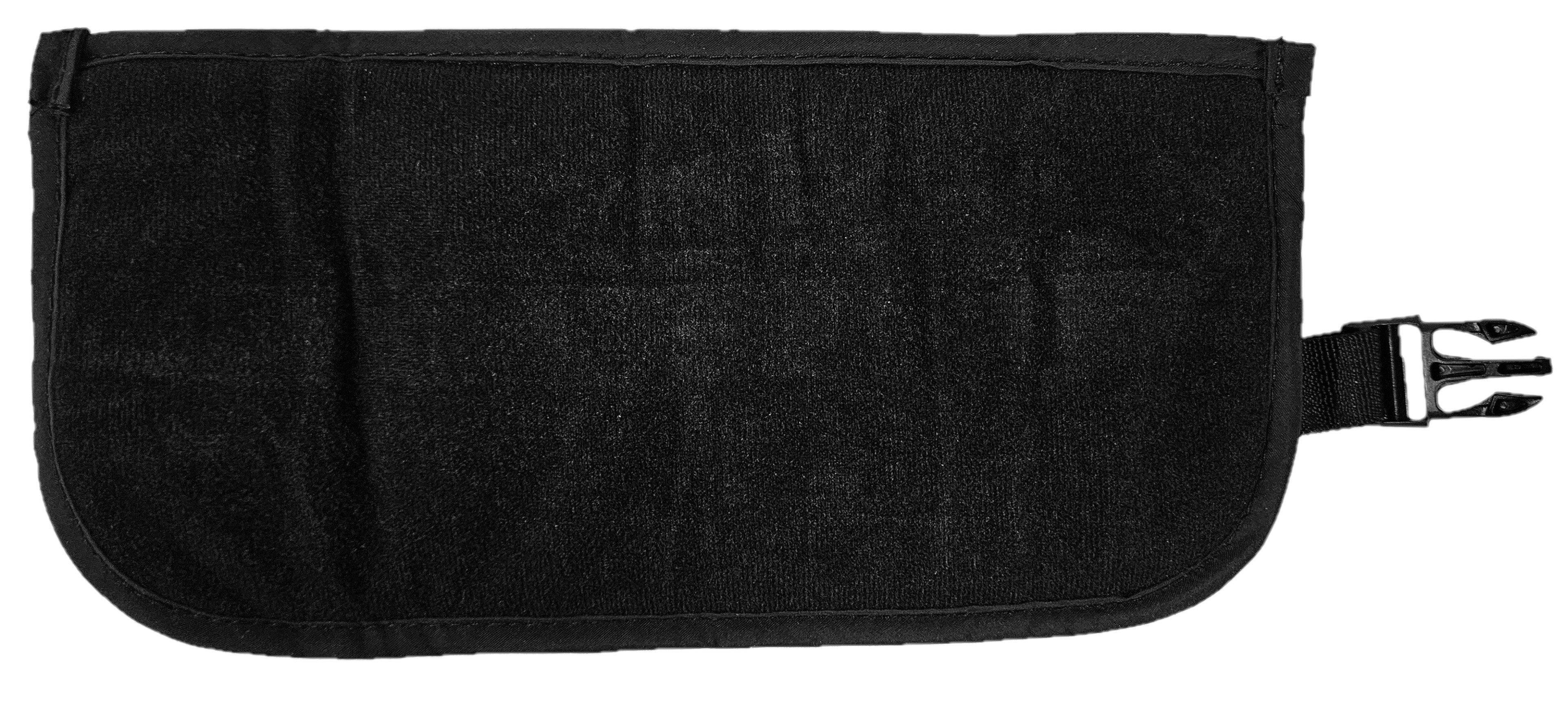 Traveller Bauchtasche Geldgürtel 2 Fächer Reisepass flach undercover Safe Money Belt, weicher Fleece auf der Rückseite