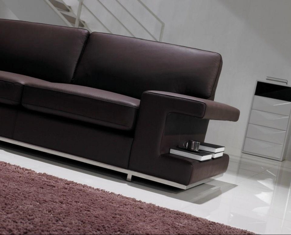 JVmoebel Sofa Modern Wohnlandschaft Design Ledersofa Sitz 3+2+1 Sofa, Made in Europe Couch